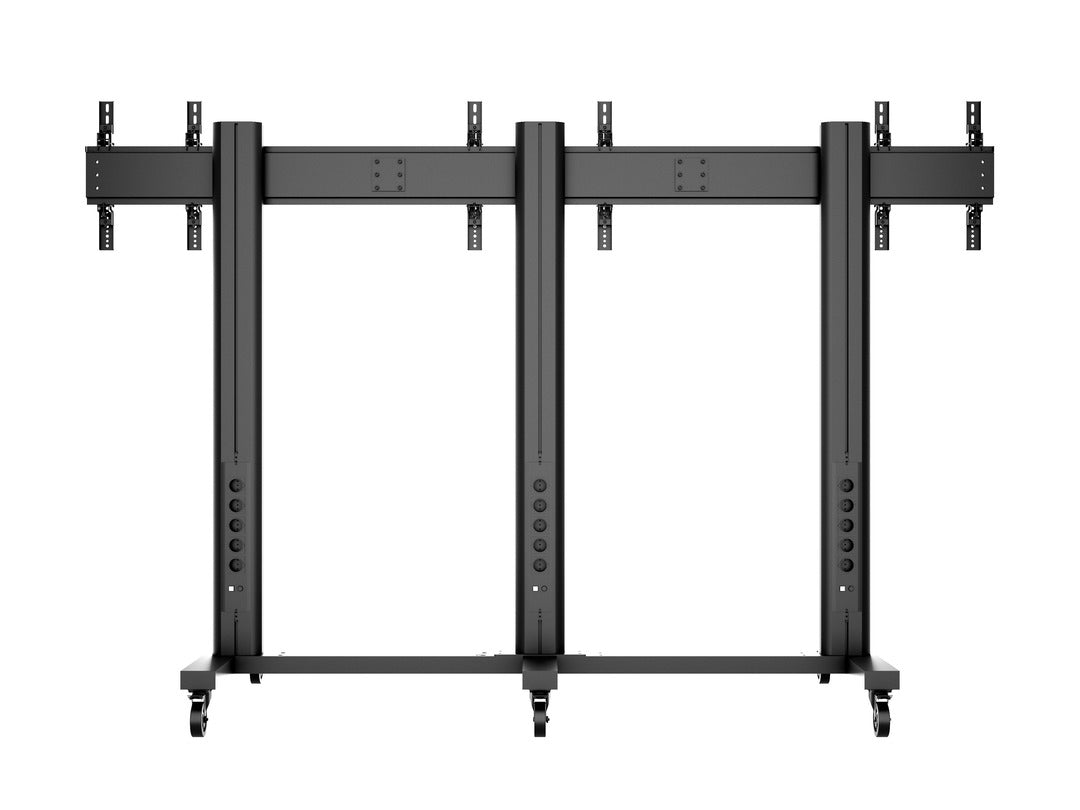 Multibrackets Videowand-Stand, für 3 Displays, höhenverstellbar, VESA 800×400, bis 120 kg, für 70"