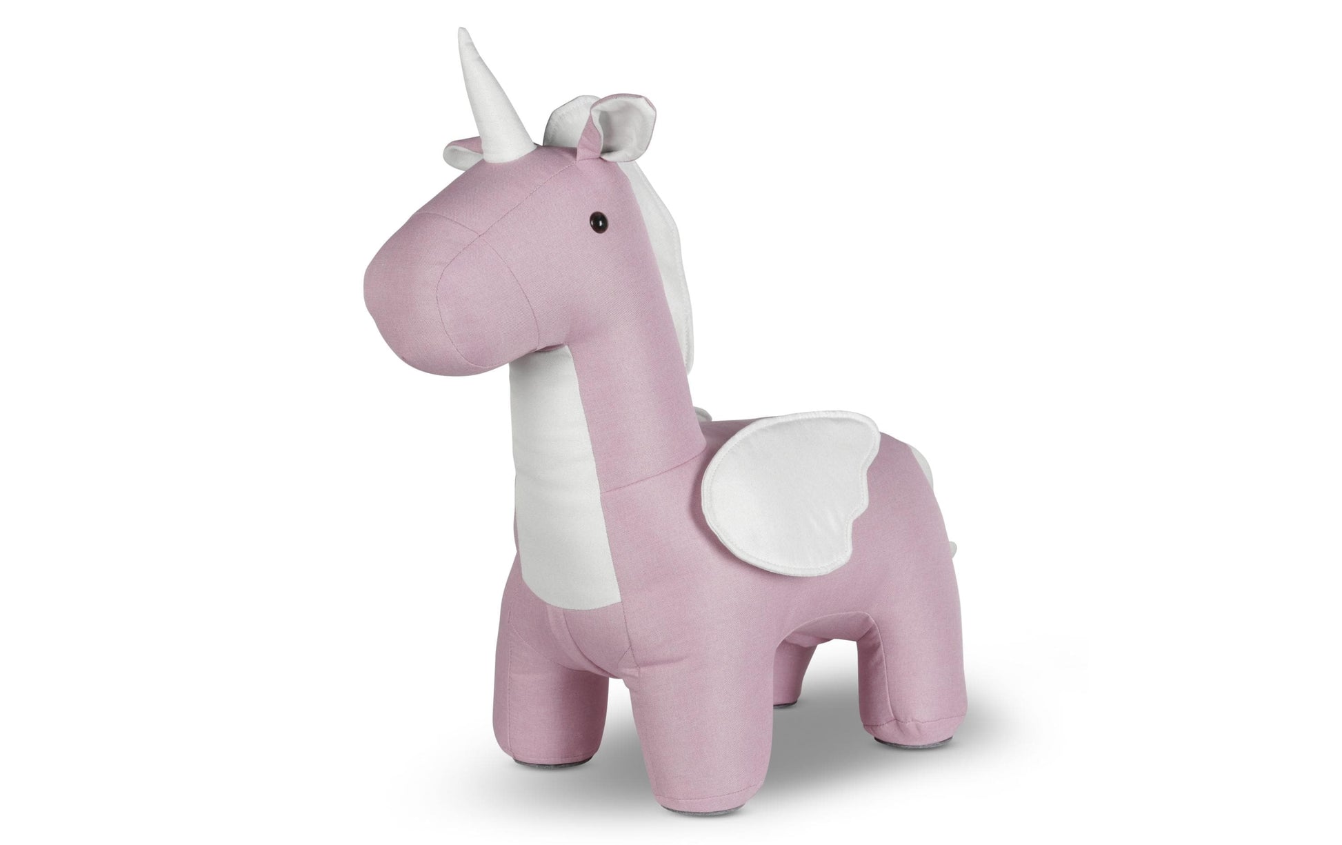 Zoosy Kinderstuhl – 69 × 34 × 82 cm – Textil & Holz – Rosa/Weiss