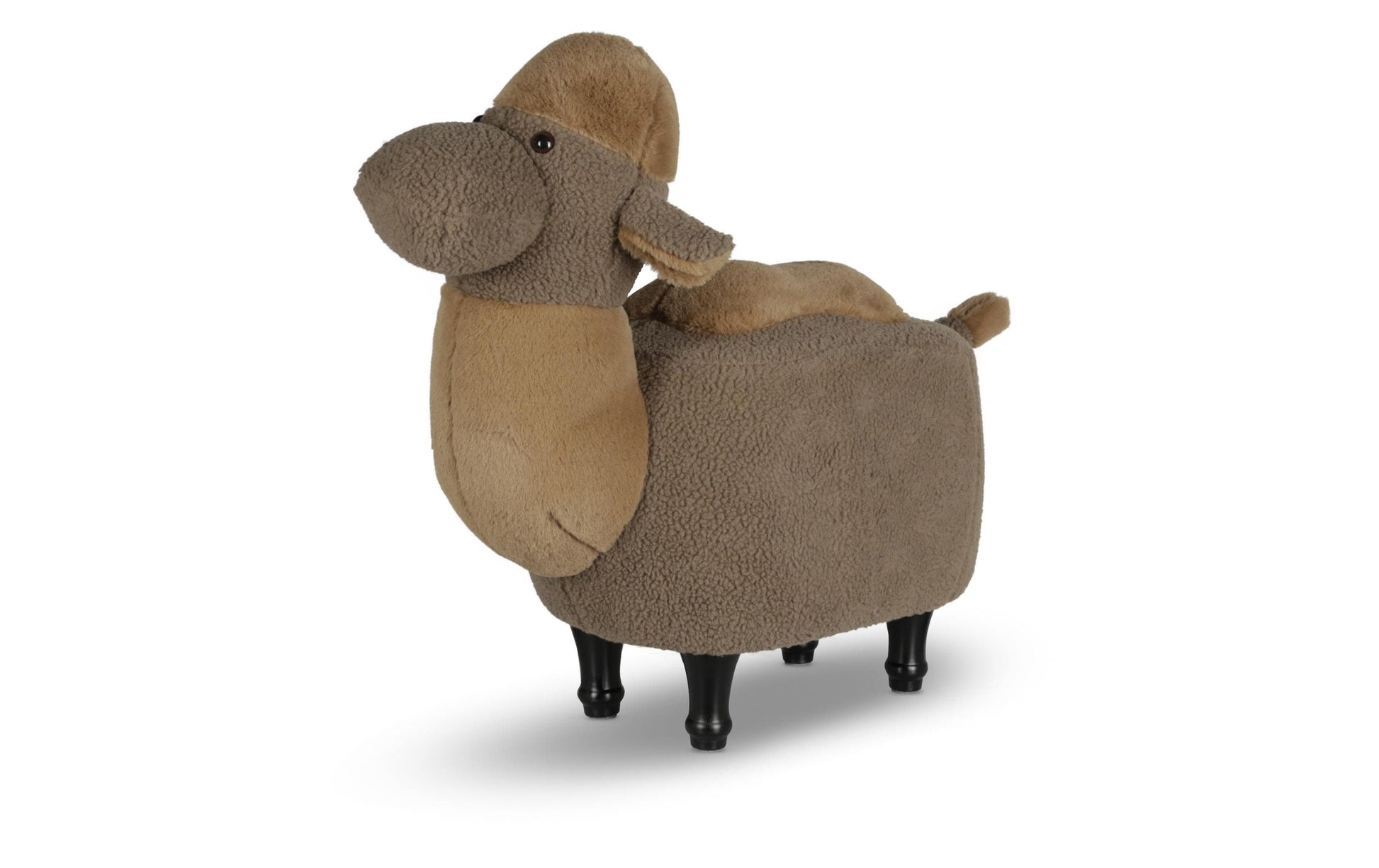 Zoosy Kinderstuhl 2020401 – 65 × 33 × 75 cm – Schaumstoff & Holz – Braun – mit Tiermotiv