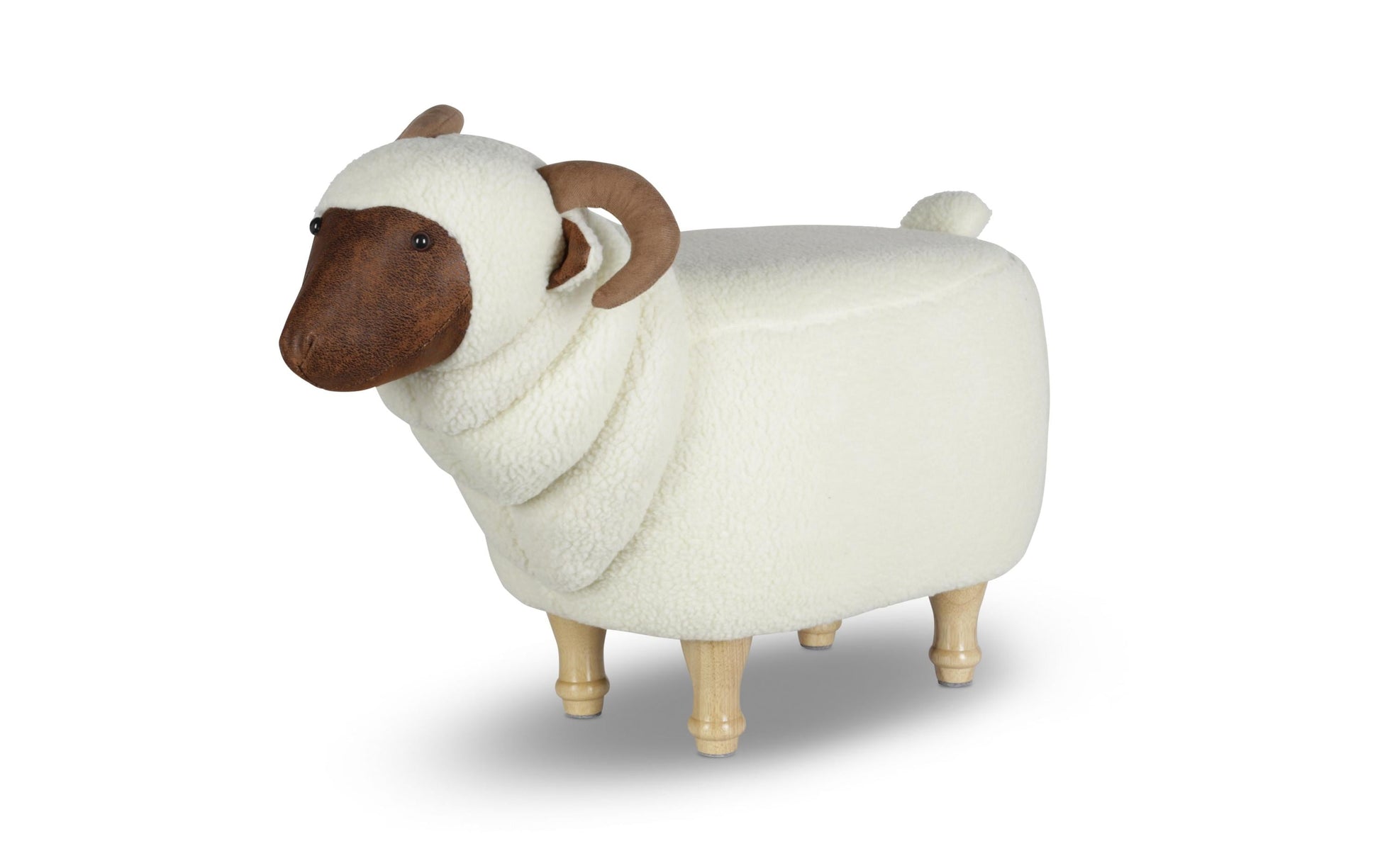 Zoosy Kinderstuhl 2020409 – 68 × 34 × 38 cm – Schaumstoff & Holz – Weiss