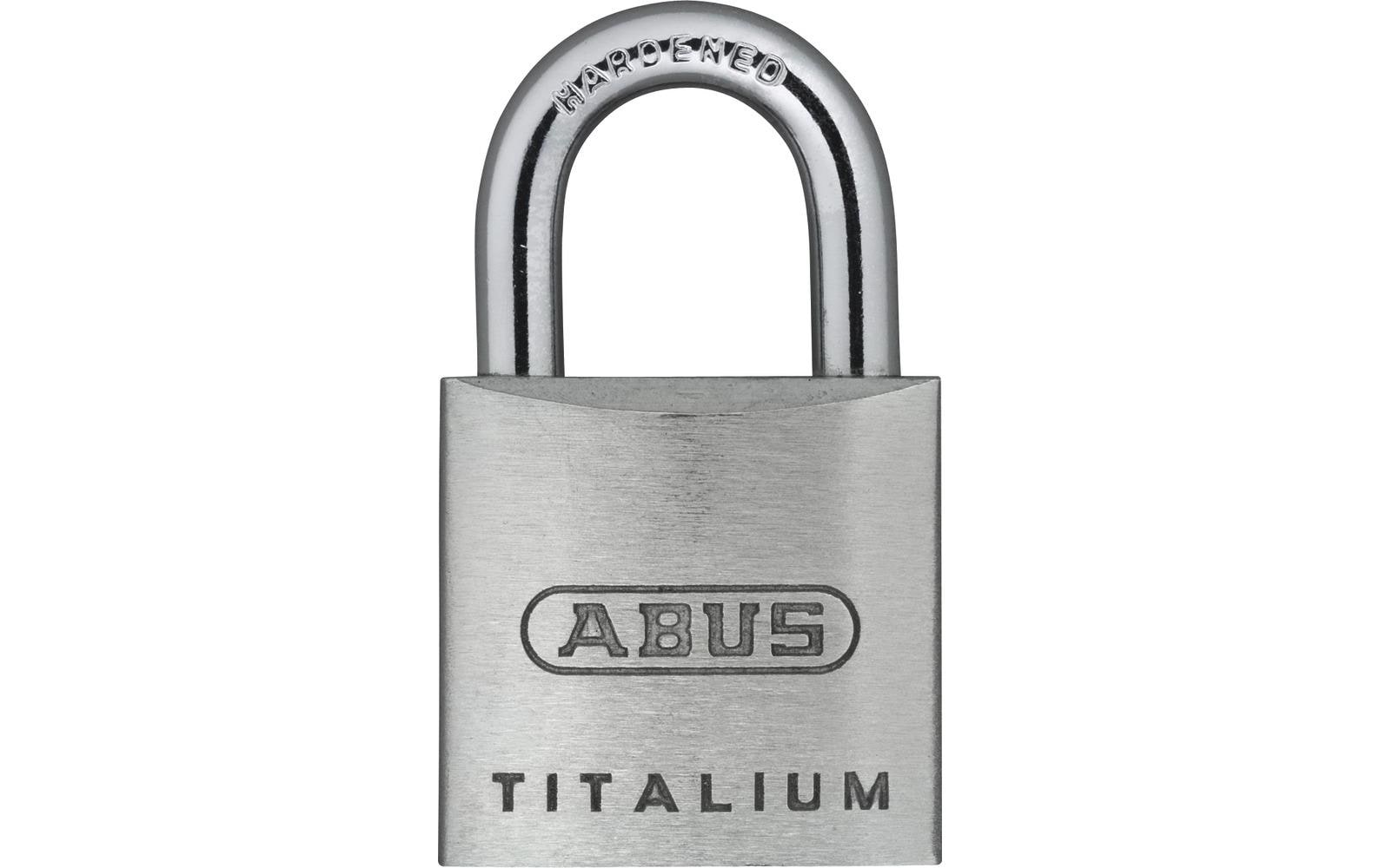 ABUS 64TI/20 Twins B/DFNLI Mechanisches Vorhängeschloss – Aluminium (Korpus), gehärteter Stahl (Bügel)