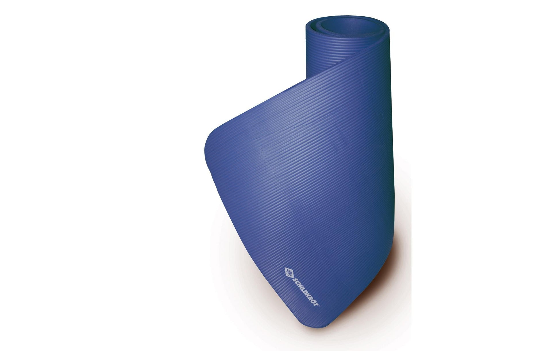 Schildkröt Fitness Fitnessmatte – Gummi, rutschfest, waschbar – 80 × 195 × 1,5 cm – Blau