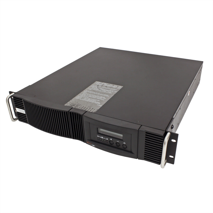 ROLINE ProSecure III 3000 RM2HE USV 3 kVA/2700 W Online – Rack 2U – C13×4, C19×1, Eingang IEC C20 – schwarz