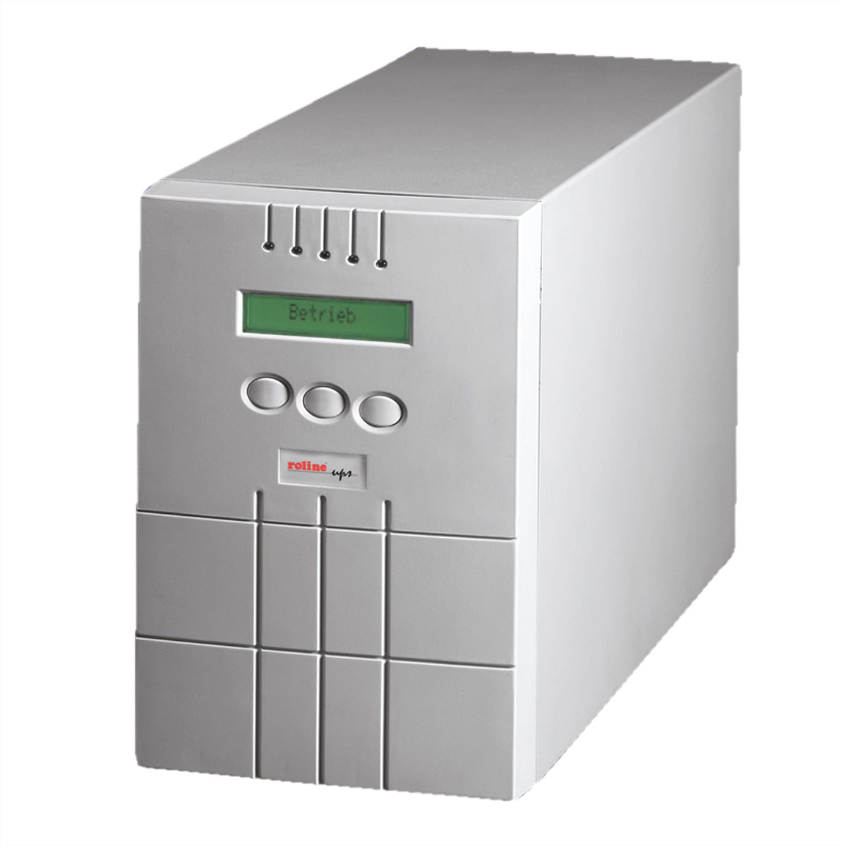 ROLINE ProSecure II 1000 USV 1,0 kVA/700 W Online – Tower – C13×4, Eingang IEC C14 – grau