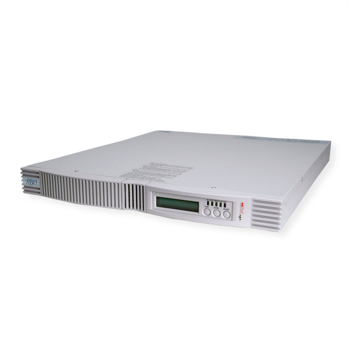 ROLINE ProSecure II 700 RM1HE USV 0,7 kVA/490 W Online – 1U Rack – C13×4 – für 19" Racks, Server