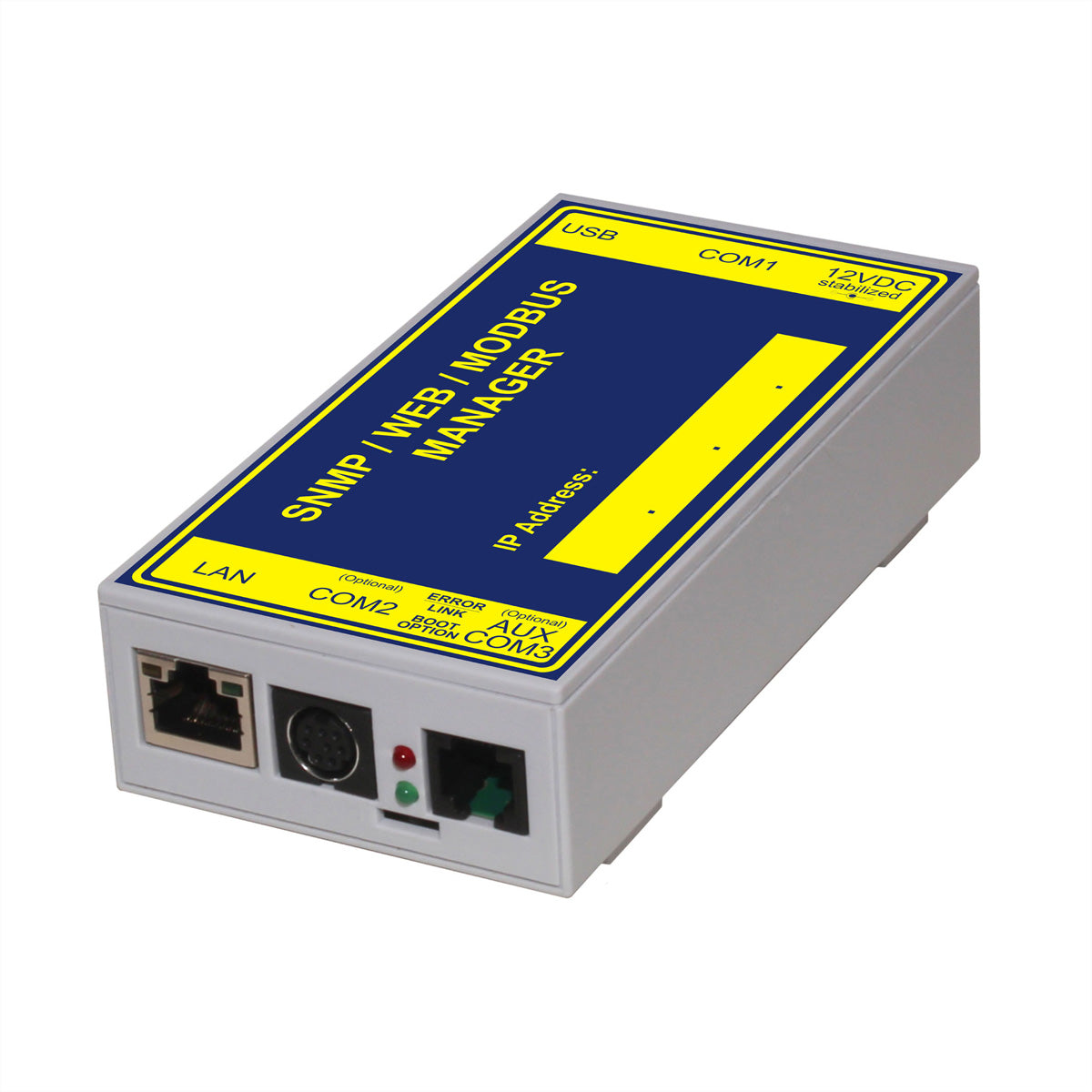 GENEREX CS141L-6 SNMP/Web-Adapter – 10/100 Mbit/s Ethernet, RS-232 – für ROLINE LineSecure/Prosecure