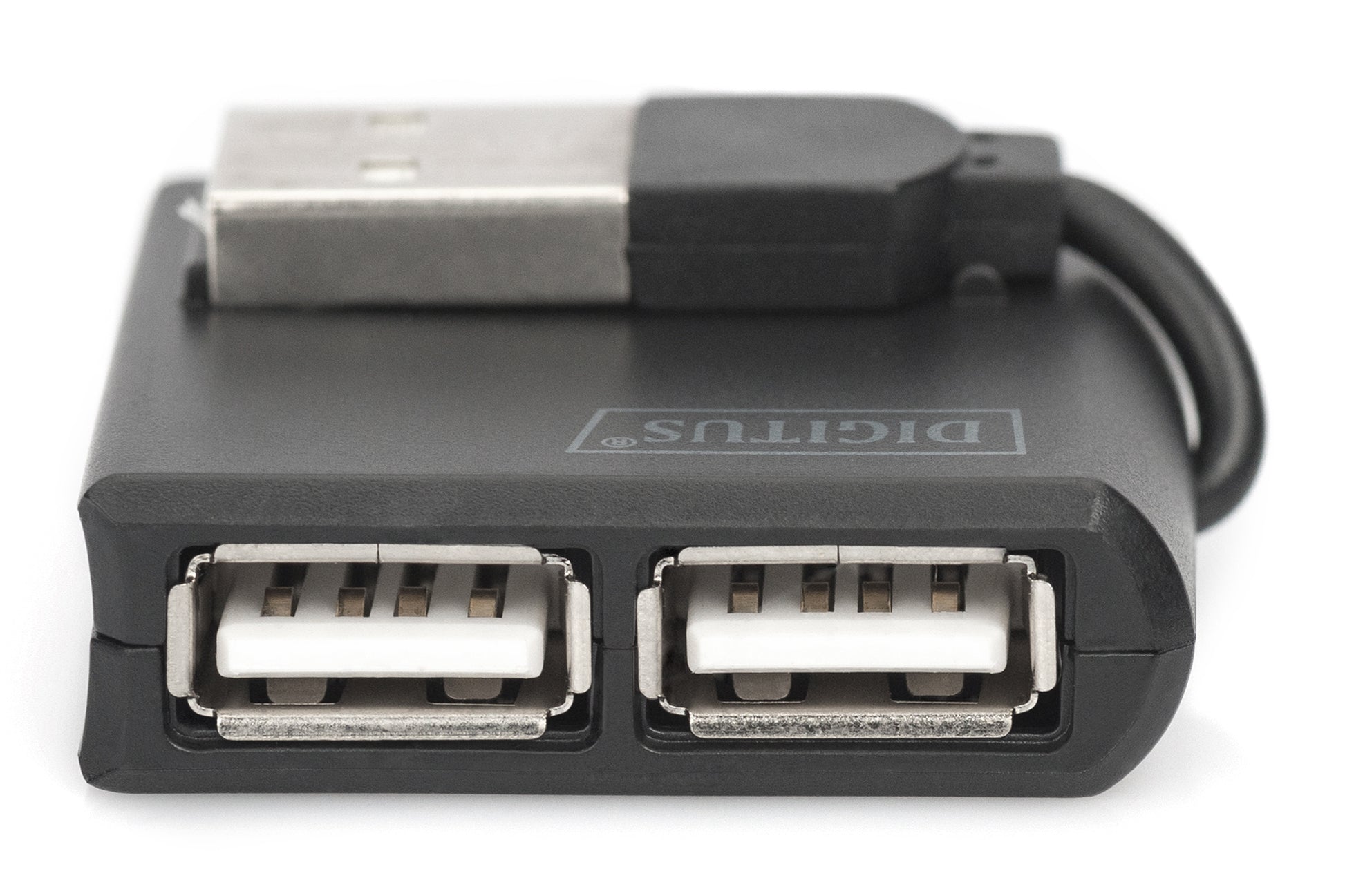 Digitus DA-70217 USB-Hub – USB 2.0, 4× USB-A, für Windows