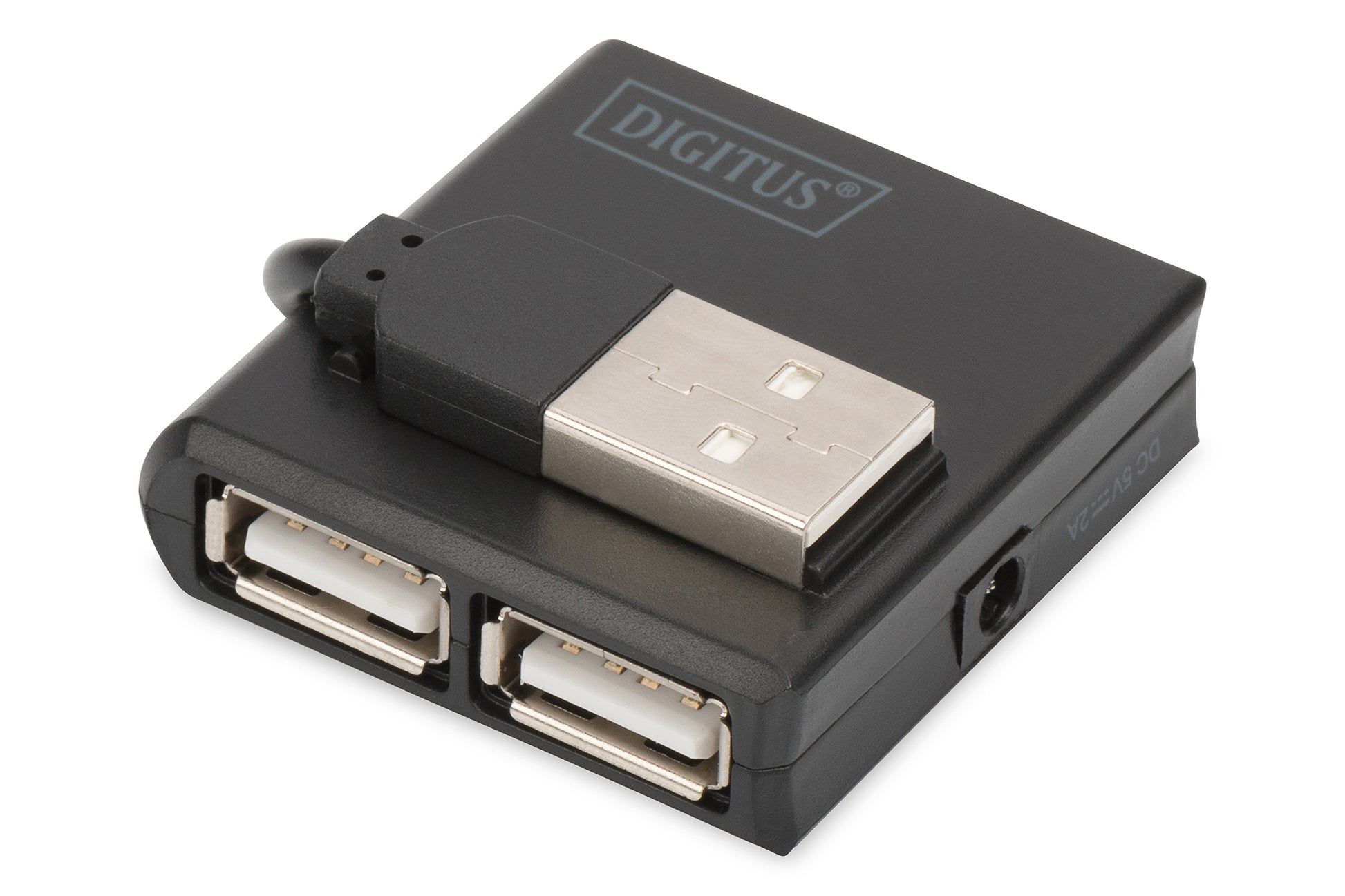 Digitus DA-70217 USB-Hub – USB 2.0, 4× USB-A, für Windows