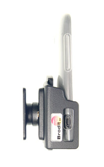 Brodit Auto-Halterung (passiv) – drehbar, neigbar, 62–77 mm Gerätebreite, Schwarz