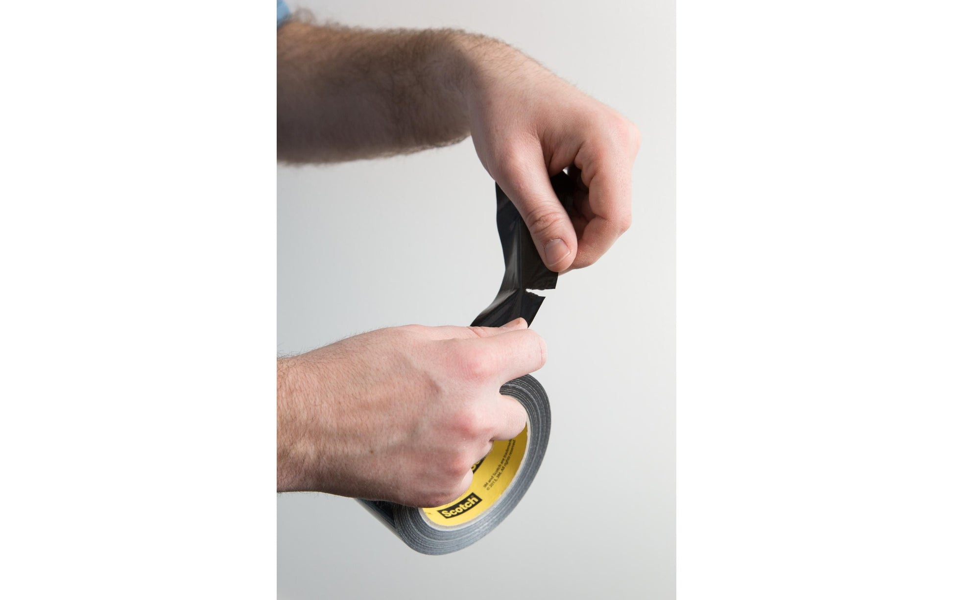 3M Scotch Universal Gewebeband – 48 mm × 50 m, schwarz, wiederablösbar