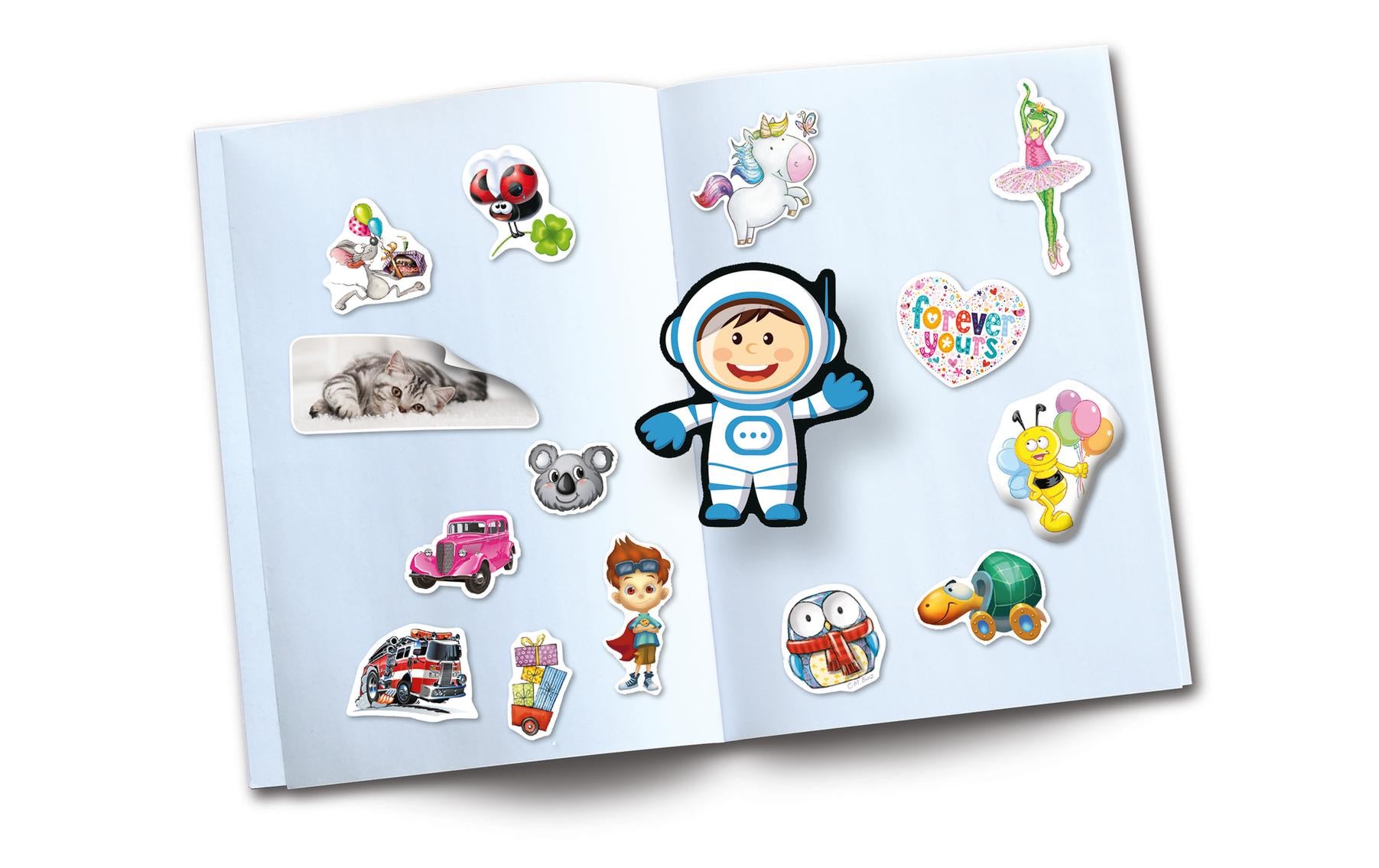HERMA Stickeralbum Der kleine Delfin – A5, 16 Seiten, Spezialpapier