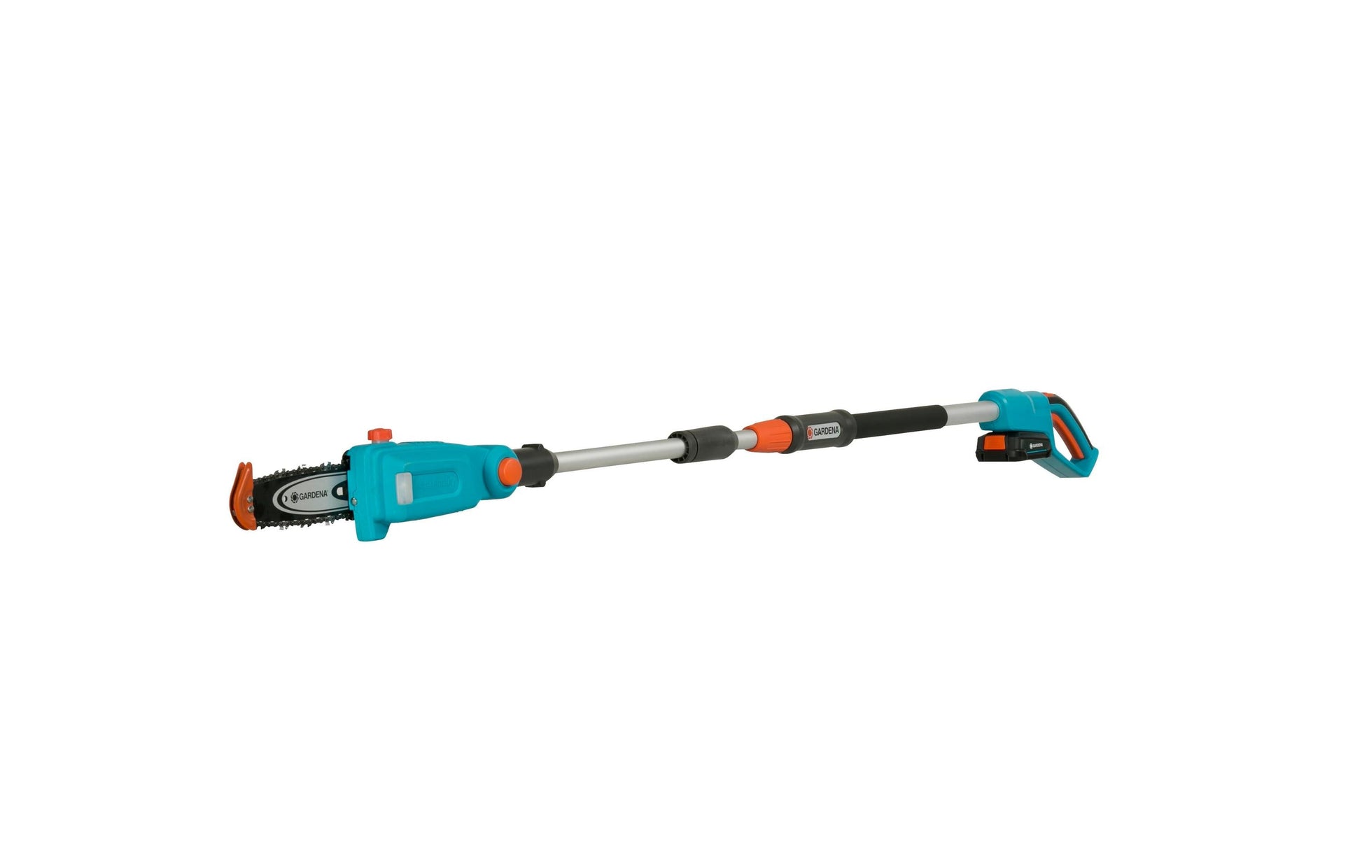 Gardena TCS 20/18V Hochentaster – 18 V – Schwertlänge 200 mm – 2,0 Ah & Ladegerät – POWER FOR ALL