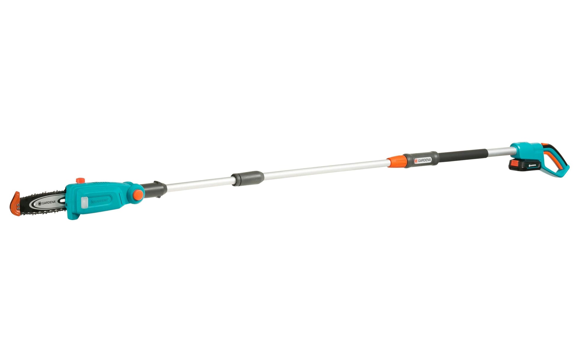 Gardena TCS 20/18V Hochentaster – 18 V – Schwertlänge 200 mm – 2,0 Ah & Ladegerät – POWER FOR ALL
