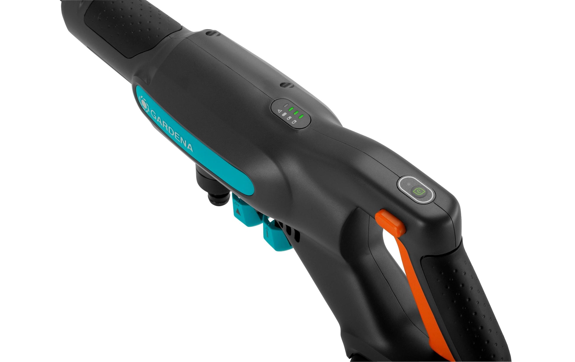 Gardena Reinigungsgerät AquaClean 24/18V P4A – 24 bar, 5 m Schlauch, Grau
