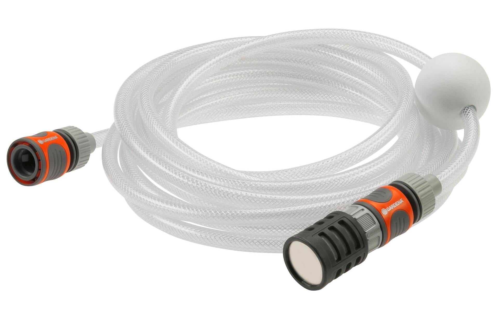Gardena Reinigungsgerät AquaClean 24/18V P4A – 24 bar, 5 m Schlauch, Grau