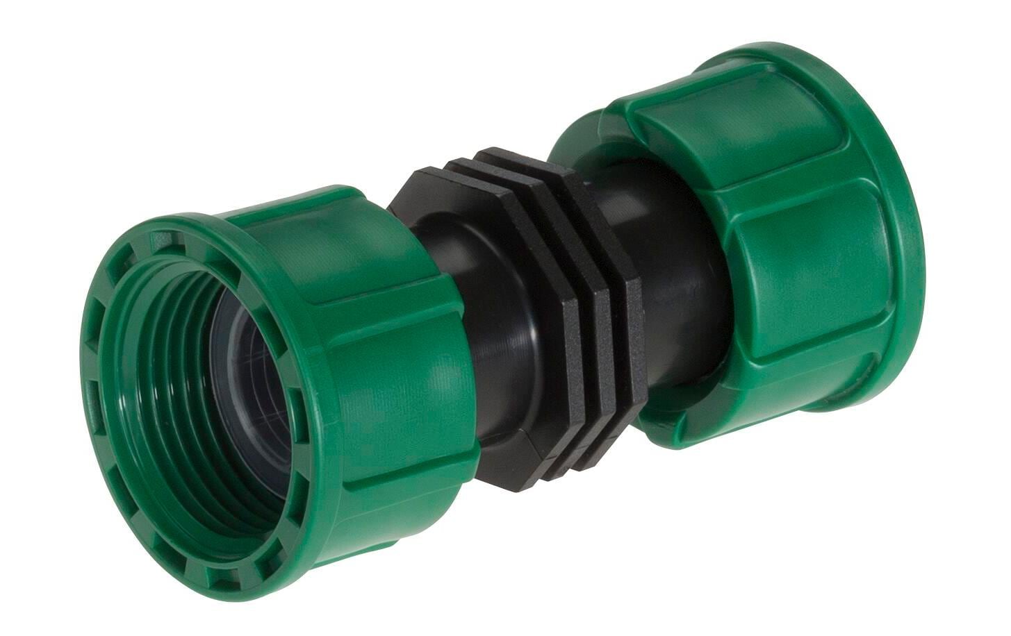 Gardena Sprinklersystem-Verbinder Ø 25,4 mm – für Ventilboxen V3 – Grün – 2758-20