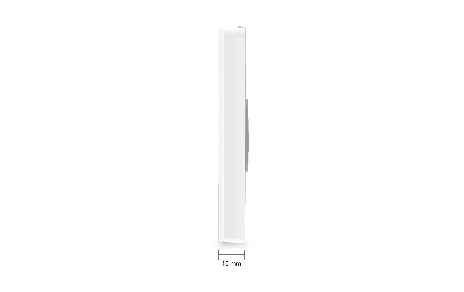 TP-Link Omada EAP615-WALL – Access Point – Wi-Fi 6 (2,4/5 GHz), 1,8 Gbit/s, GbE, PoE, Wandmontage