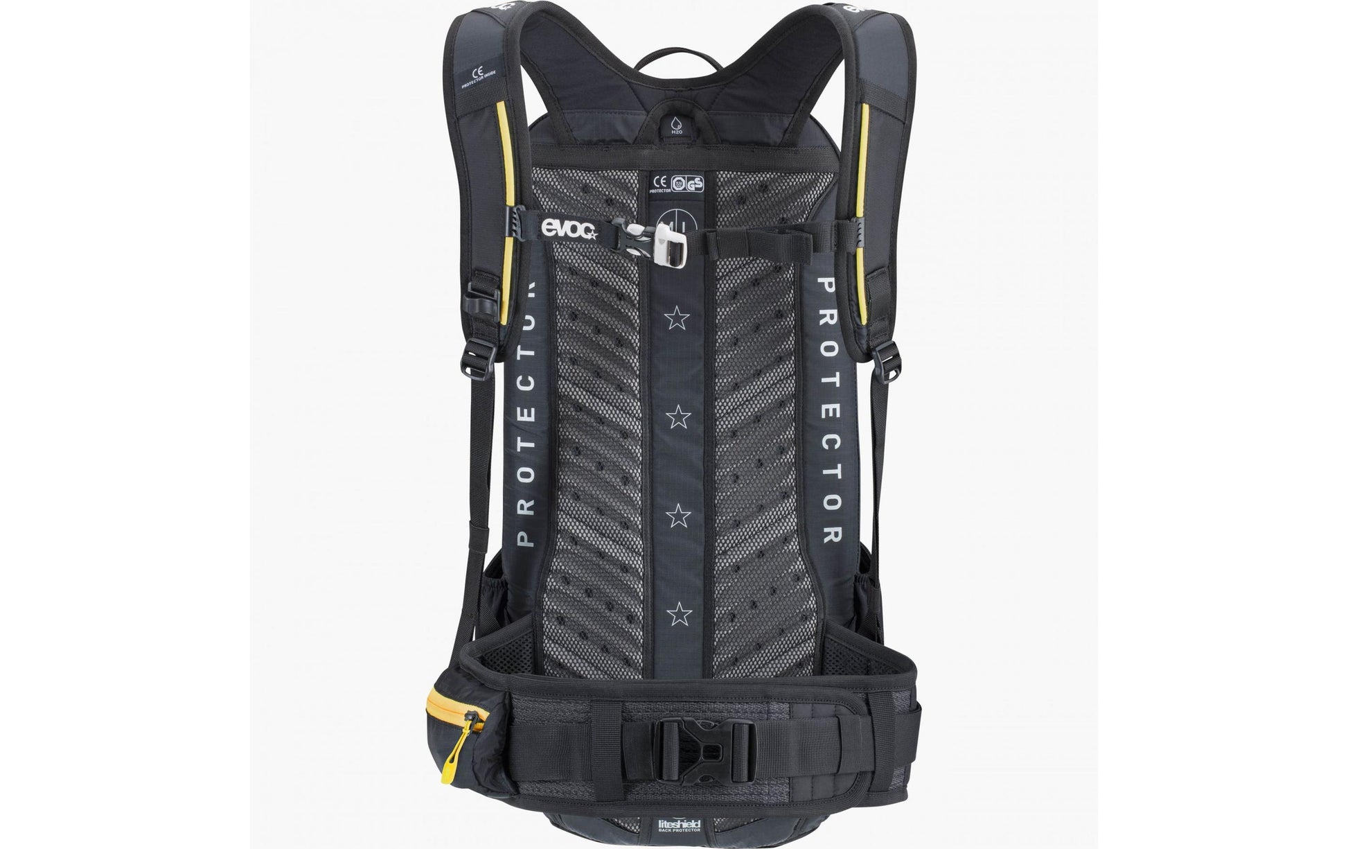 EVOC FR Trail Blackline – Bike-Rucksack – 20 l, Trinksystem, schwarz