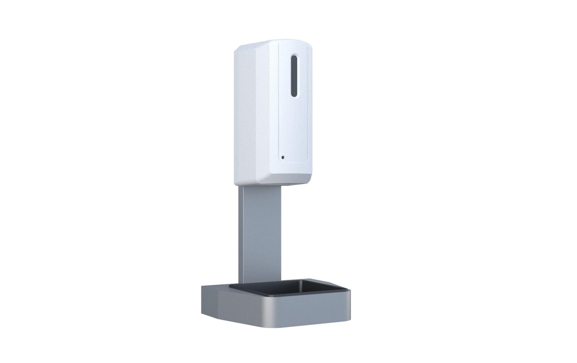 Multibrackets Automatischer Desinfektionsmittelständer – Standgerät – 1'000 ml, weiss, ABS