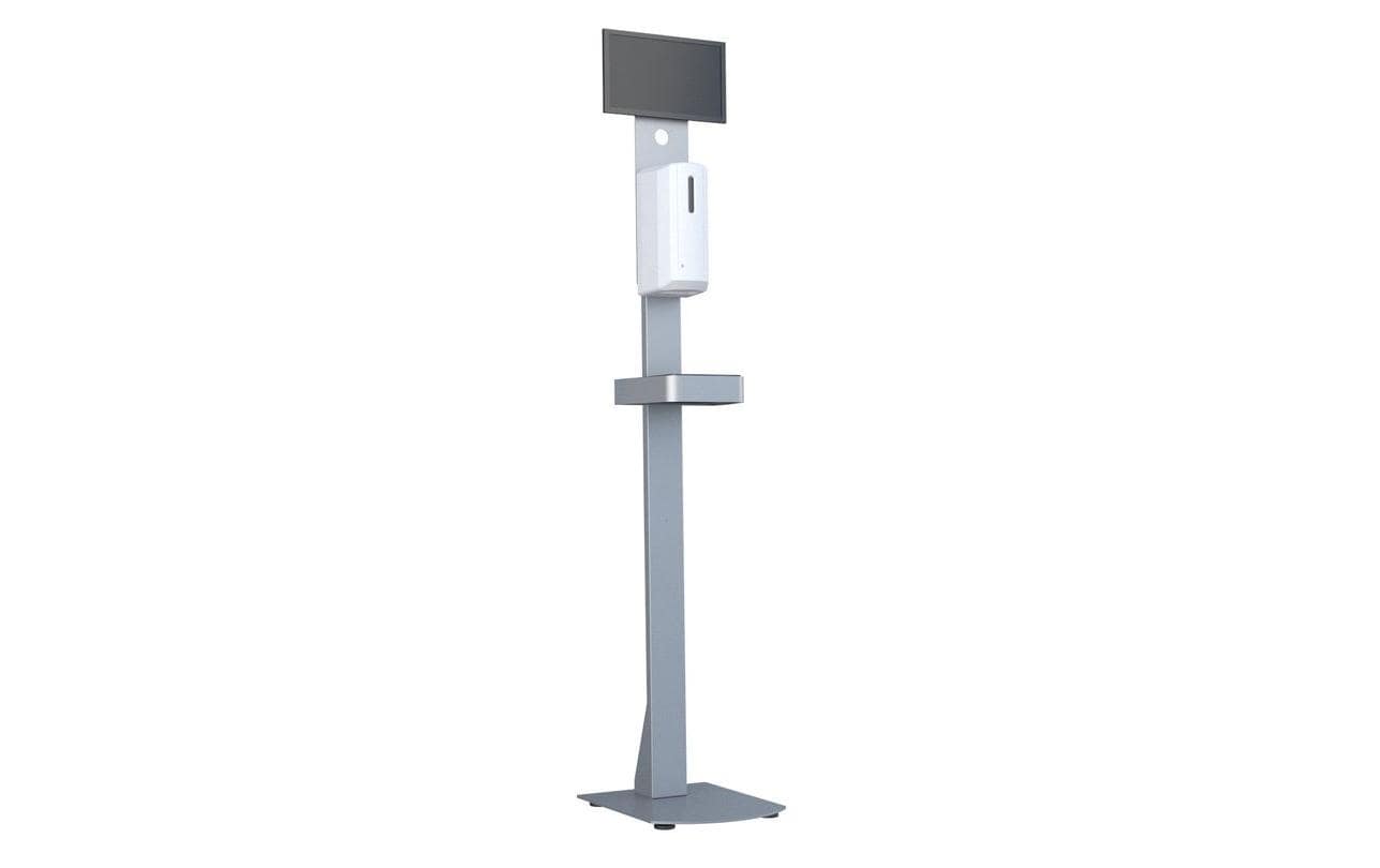 Multibrackets Automatischer Desinfektionsmittelständer – Stand – 1'000 ml, weiss, ABS
