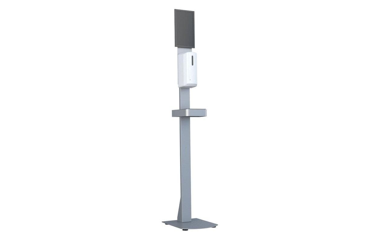 Multibrackets Automatischer Desinfektionsmittelständer – Stand – 1'000 ml, weiss, ABS