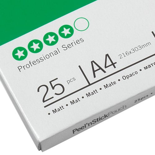GBC Peel'n Stick Laminierfolien – A4, matt