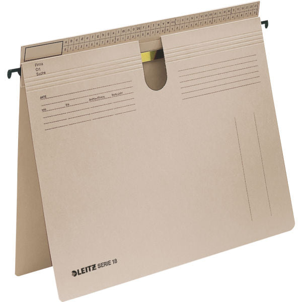 Leitz Hängeordner – Manilakarton 250 g/m², Grau