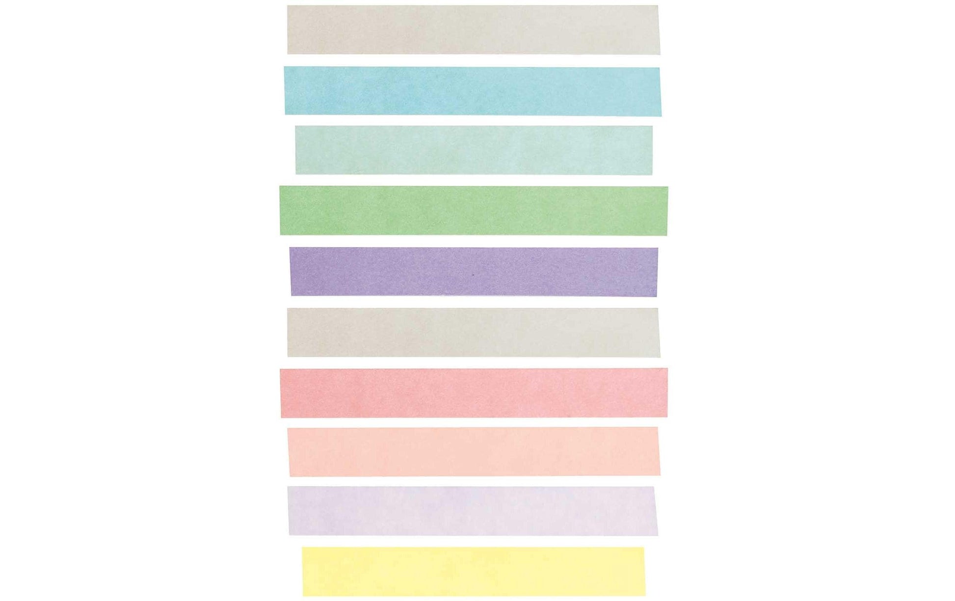 Rico Design Washi Tape – 15 mm × 5 m, mehrfarbig, wiederablösbar, 10 Rollen