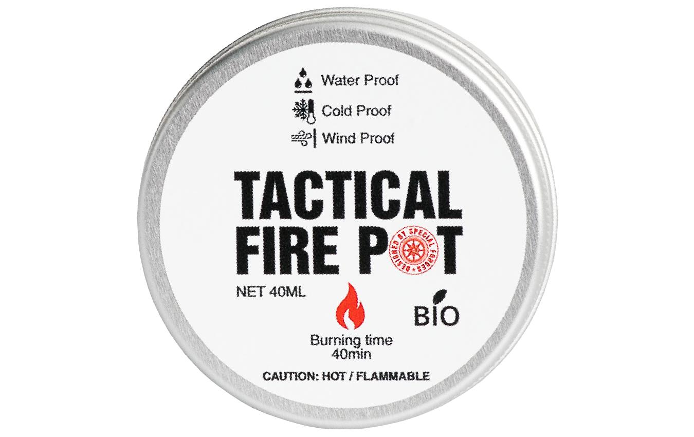 Tactical Foodpack Brenngel – Silber – 40 ml – Ethanol – 1 Stk – CE
