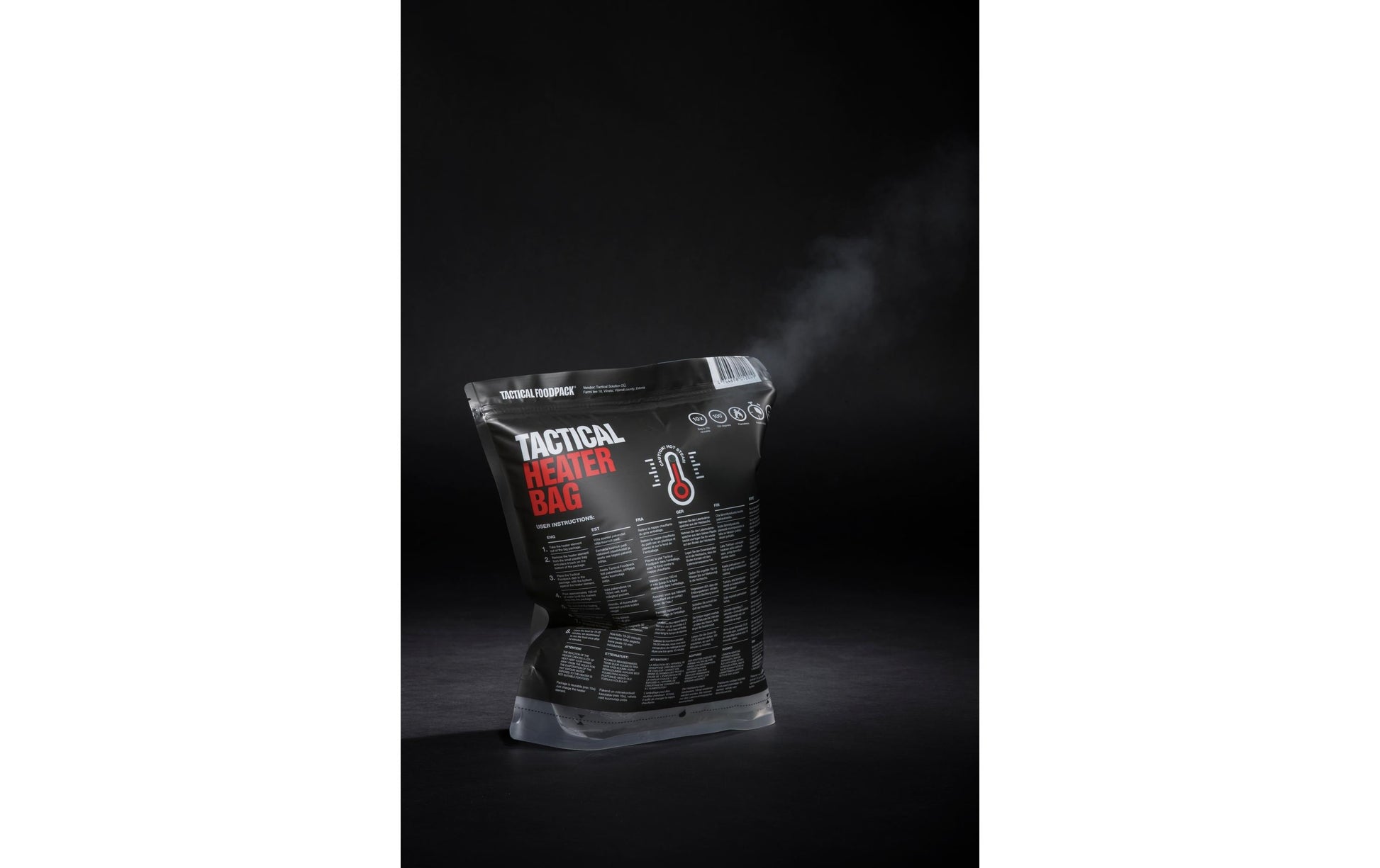 Tactical Foodpack Heizbeutel 75 g, schwarz, für draussen