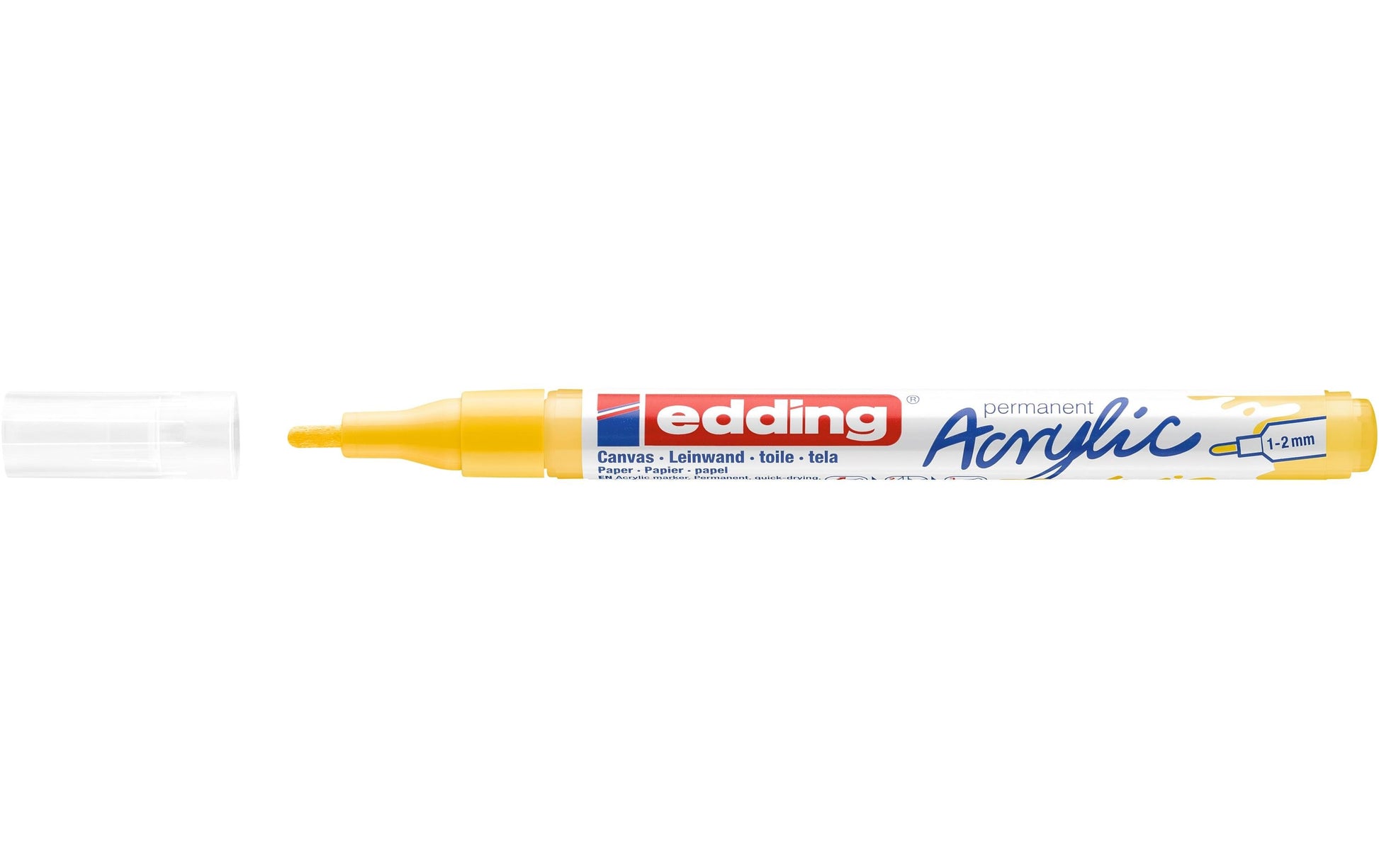 Edding Acrylmarker – Verkehrsgelb, 1er