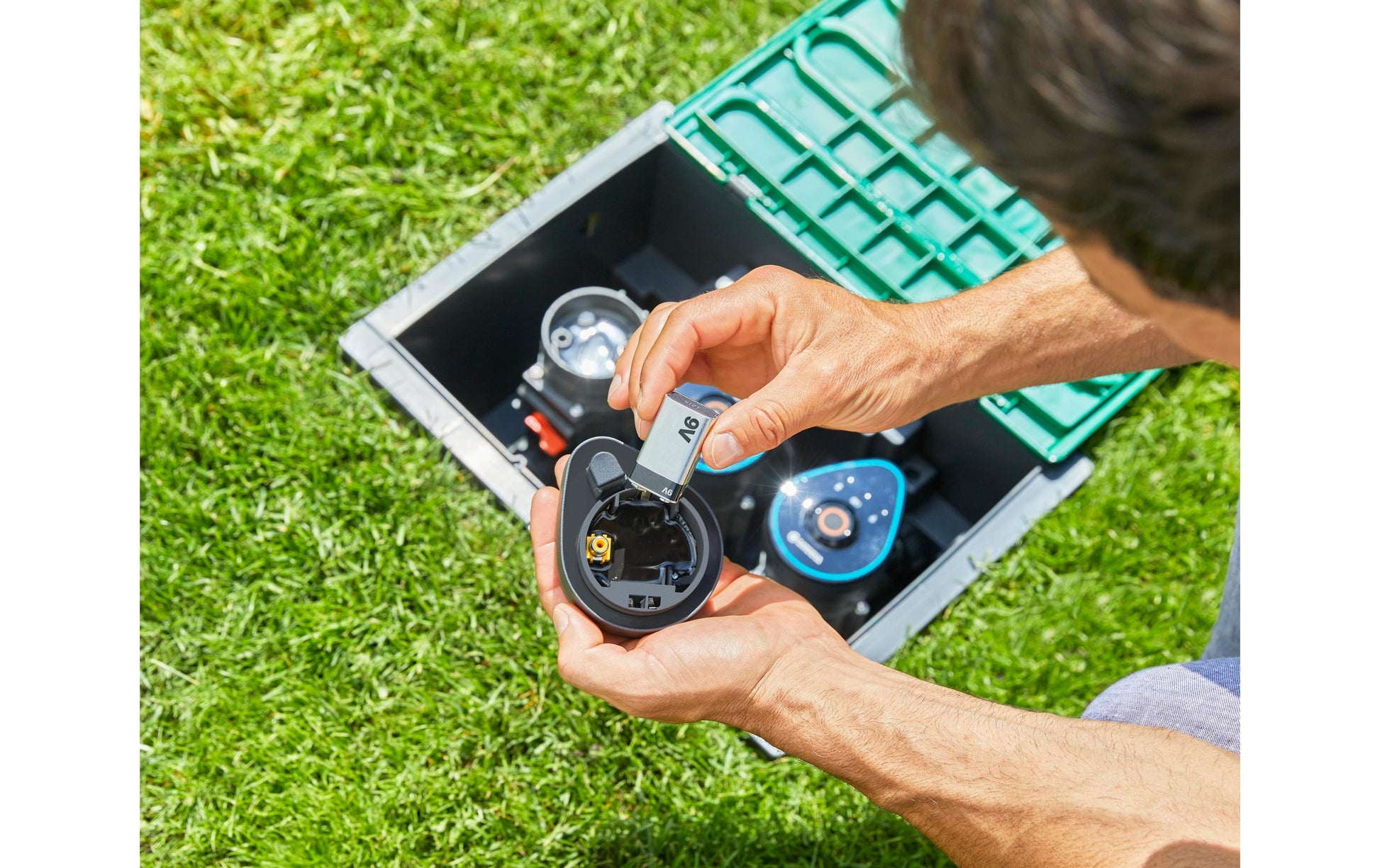 Gardena 1287-20 – Zubehör – Steuerteil 9 V, Bluetooth – für GARDENA smart App