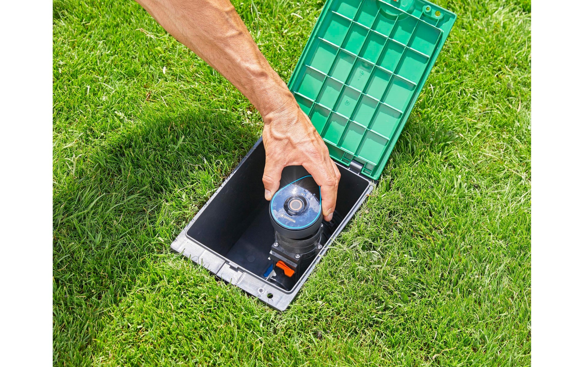 Gardena 1287-20 – Zubehör – Steuerteil 9 V, Bluetooth – für GARDENA smart App