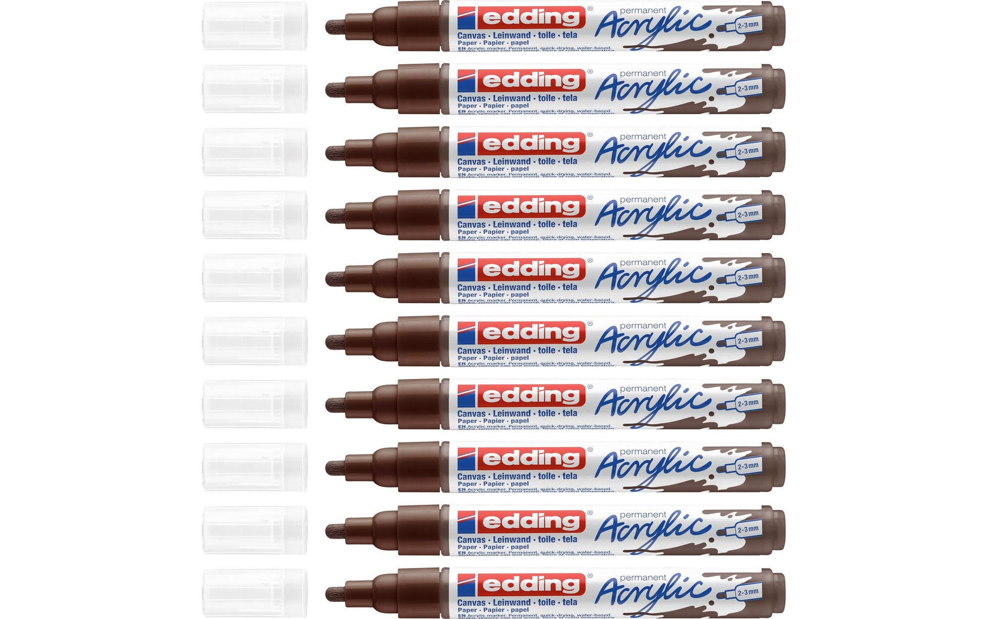 Edding Acrylmarker für Permanent-Marker – Schokoladenbraun