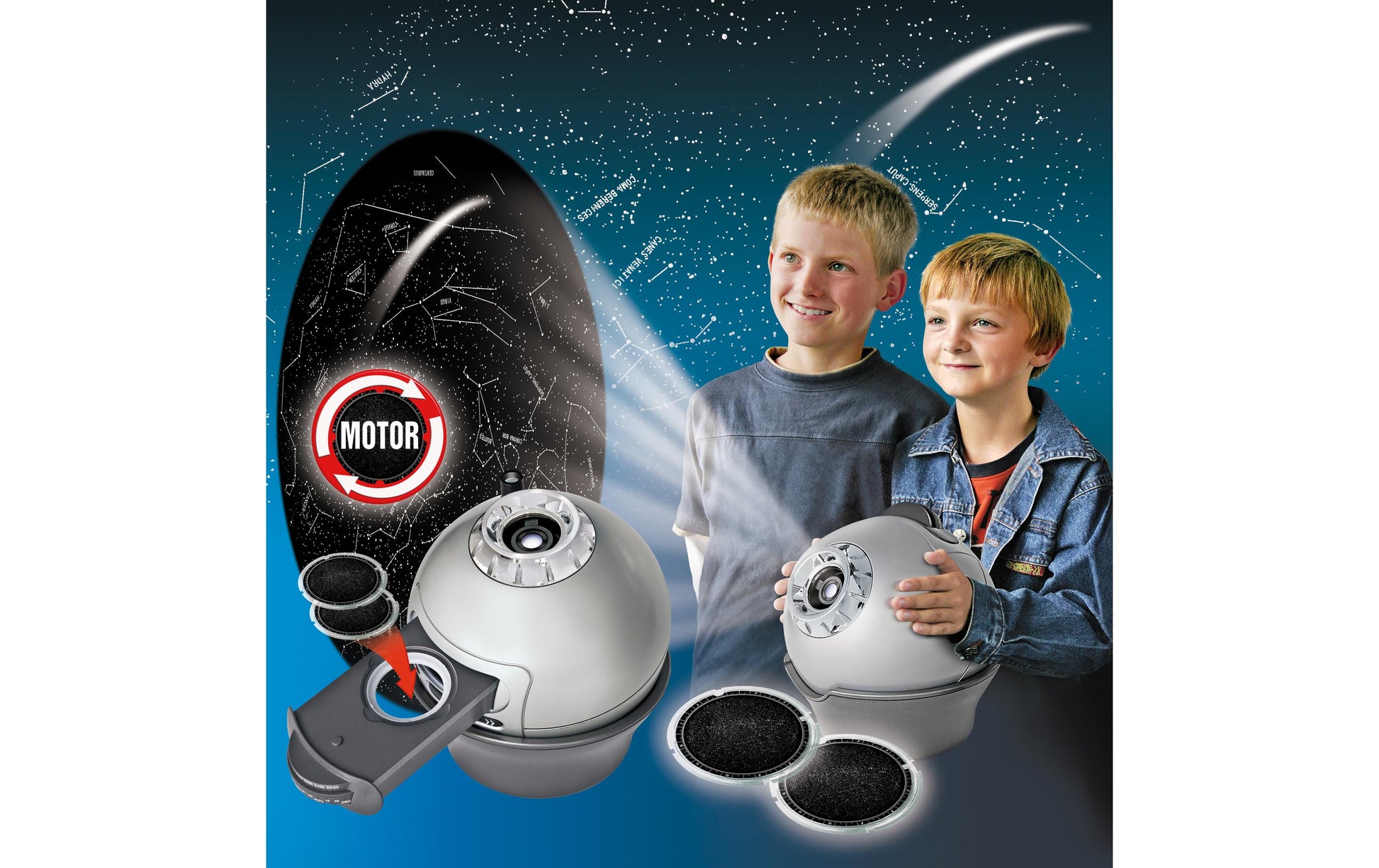 Bresser Optics Heimplanetarium – Junior Astroplanetarium, batteriebetrieben, ab 8 Jahren, mehrsprachig