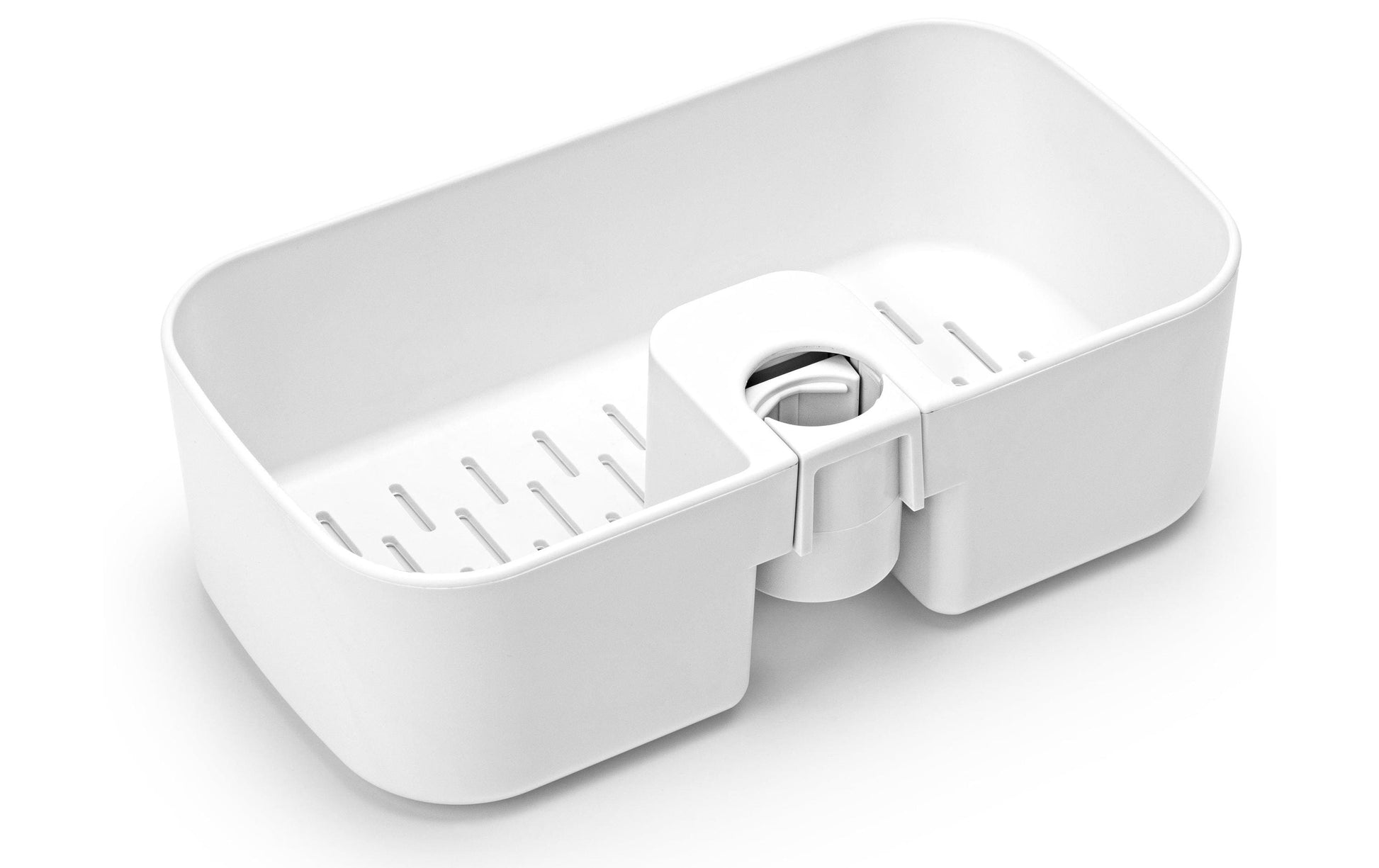 Brabantia Aufbewahrungsbox (Bad) ReNew – 13,3×24,4×7,5 cm, Kunststoff, Weiss