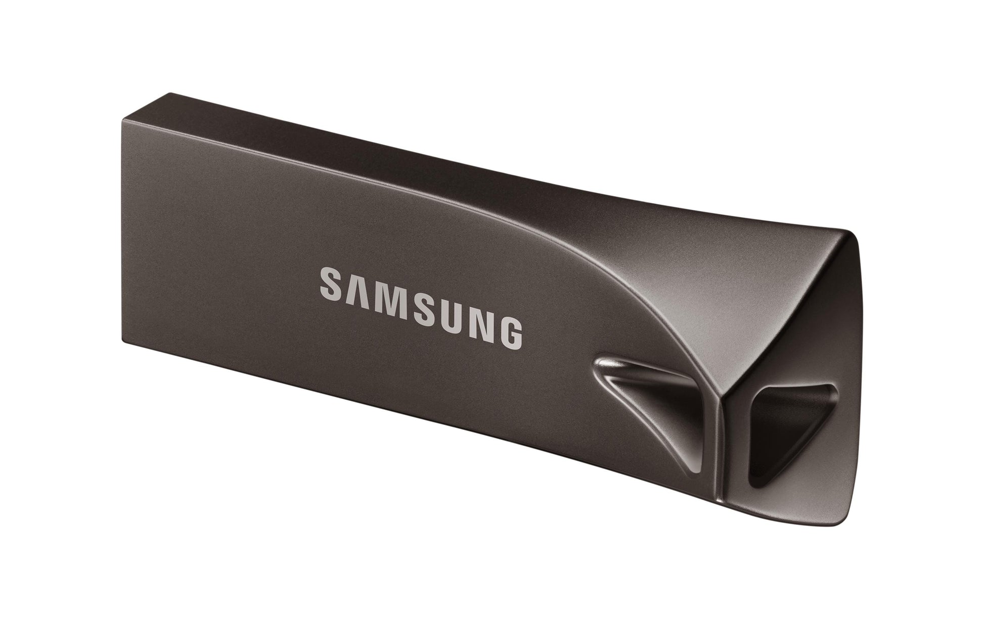 Samsung Bar Plus Titan (MUF-256BE) – 256 GB USB 3.2 Gen 1 Typ-A, Lesen 400 MB/s, Schreiben 110 MB/s, Grau