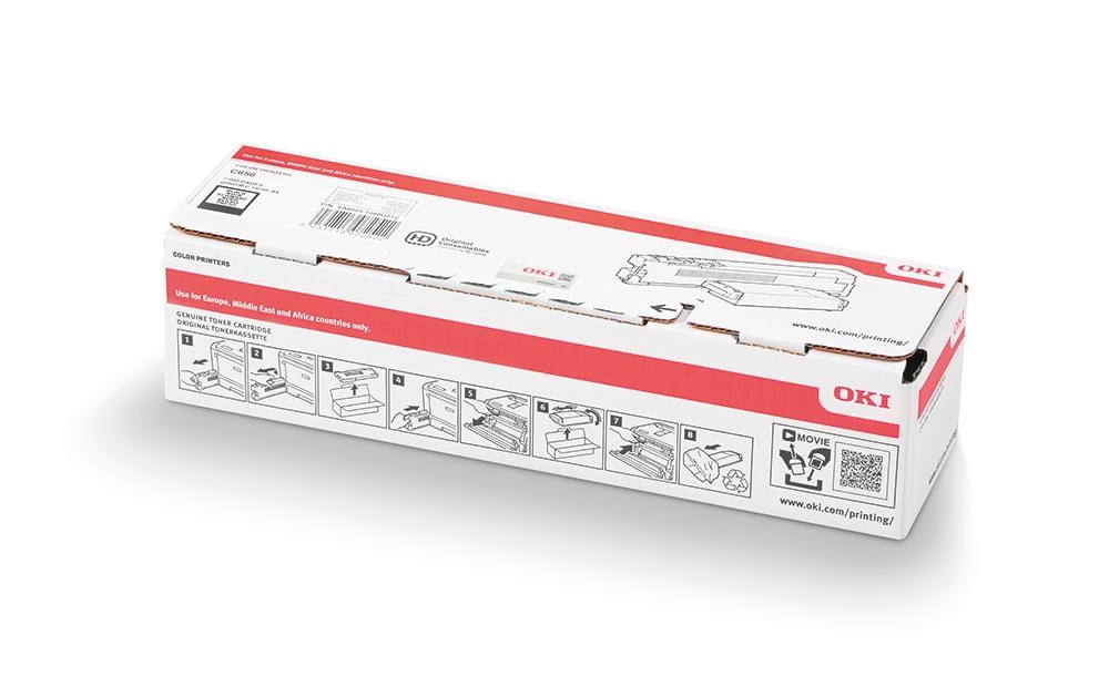 OKI Toner – schwarz, 7000 Seiten