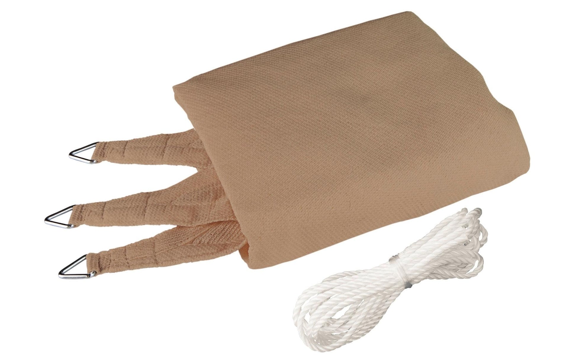 Windhager Schilf Sonnensegel – dreieckig, 400 × 400 cm – beige