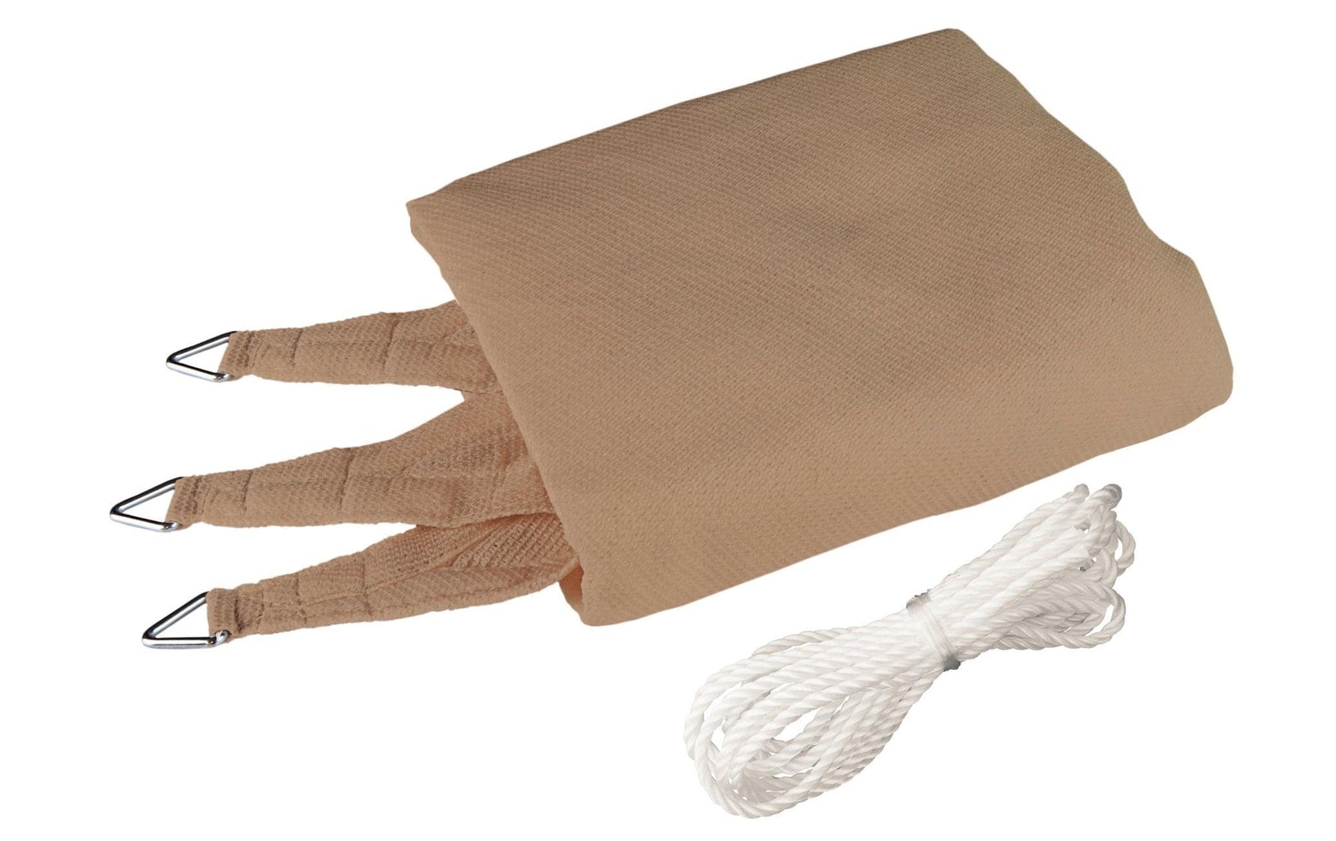 Windhager Sonnensegel CAPRI – 500 × 500 cm, Beige, 225 g/m²