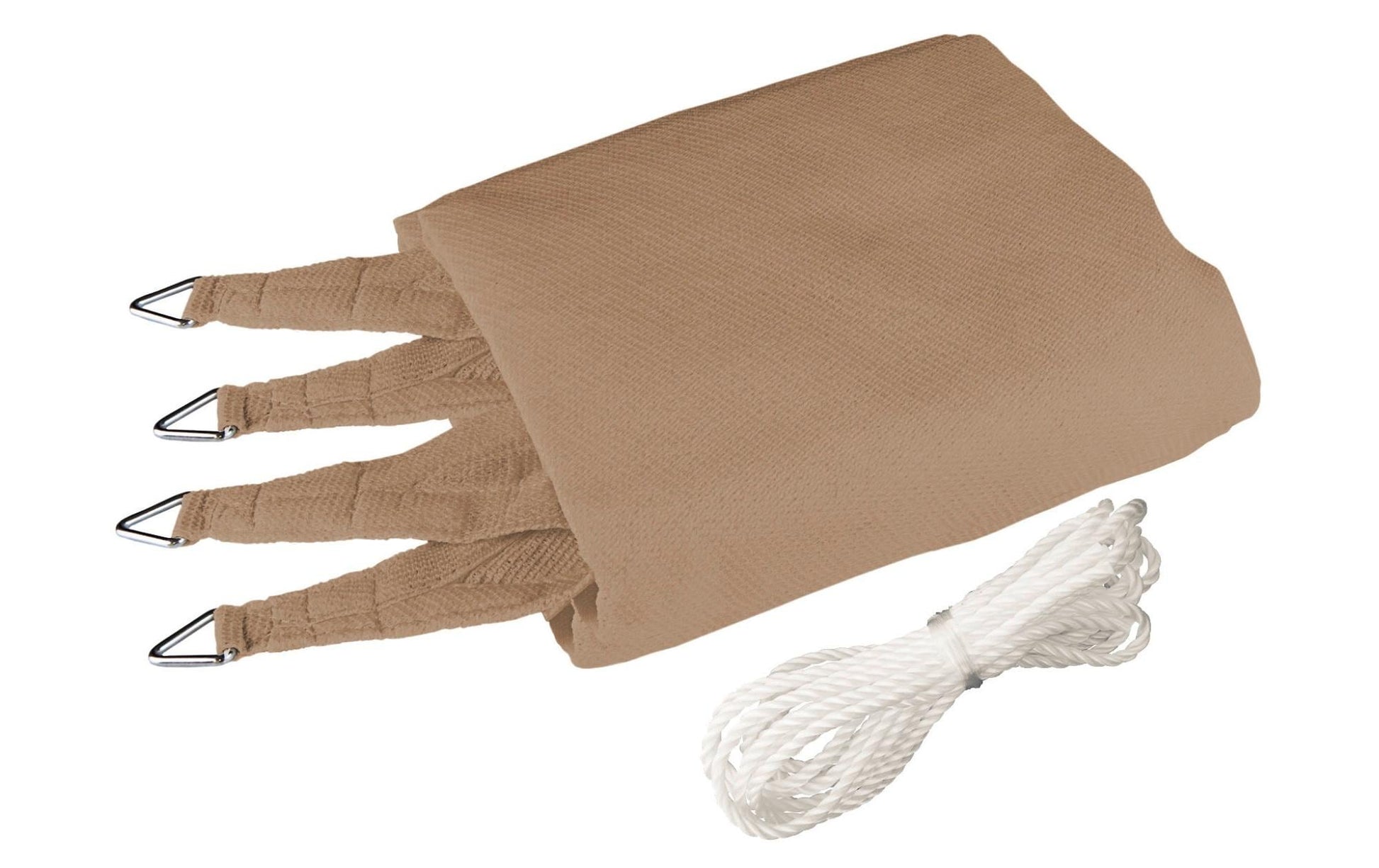 Windhager Sonnensegel CAPRI – 500 × 500 cm, Beige, 225 g/m²