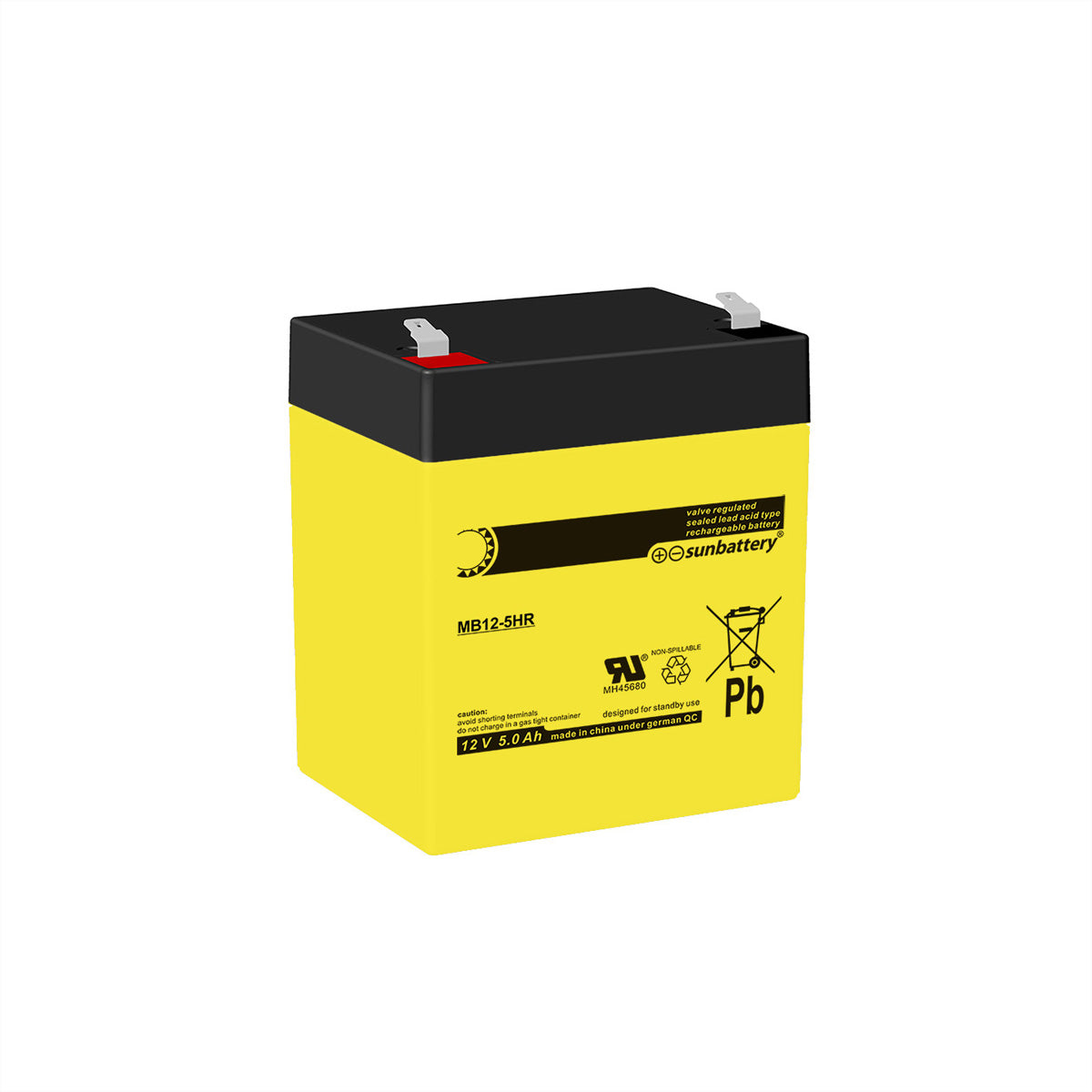 SSB RBK6B5Y – USV-Batteriemodul, Blei (VRLA), 12 V, 5000 mAh – 6 Stk.