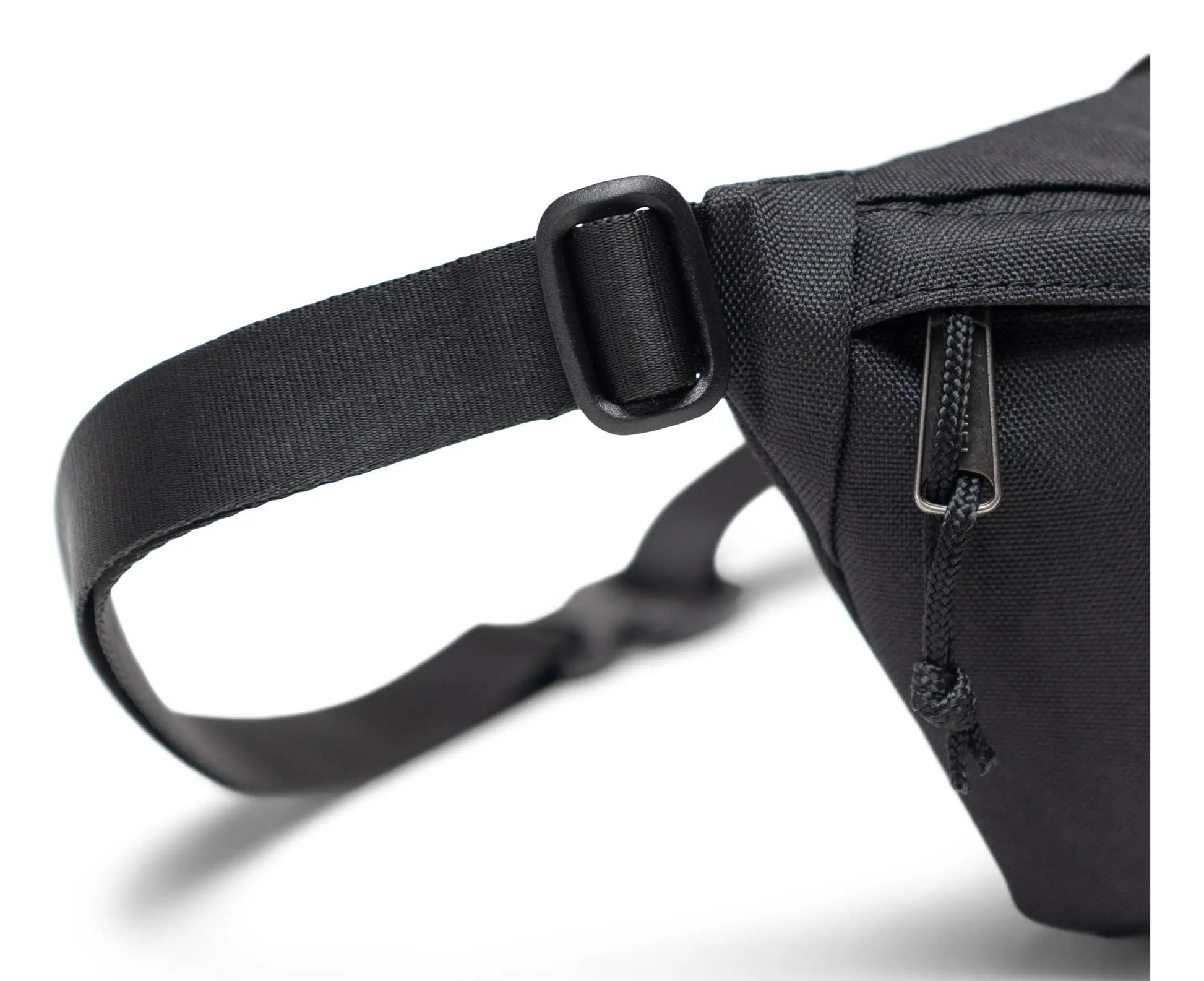 Herschel Classic Bauchtasche – Reissverschluss – 1 l – Schwarz Matt – Stoff