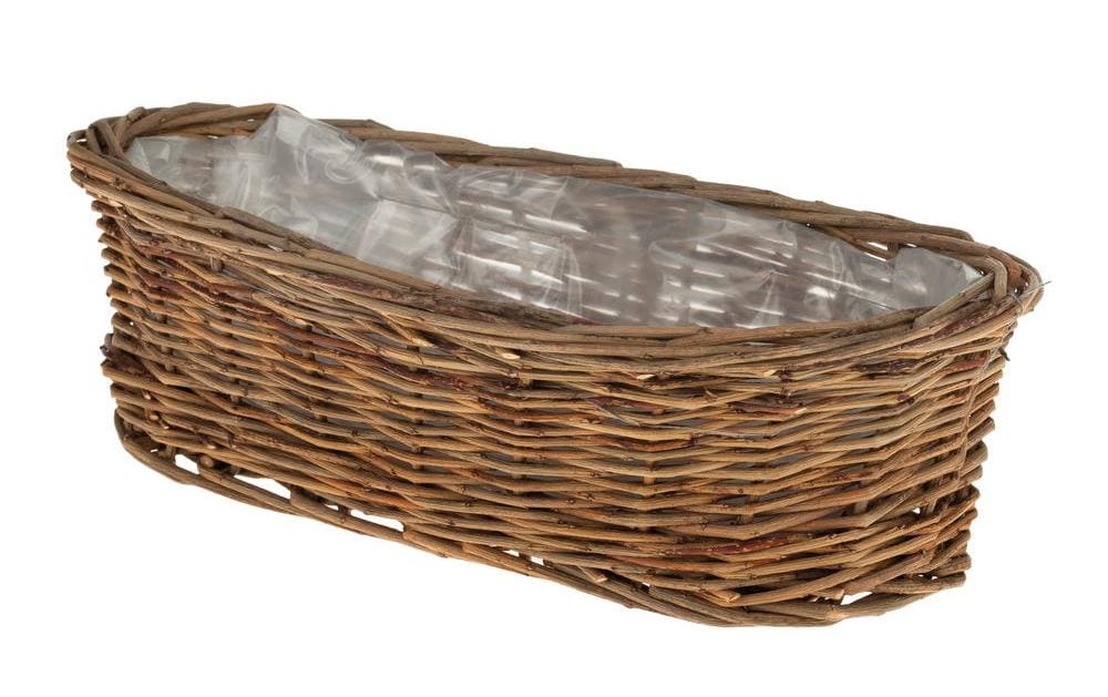 Opiflor Aufbewahrungskorb 2,08 l – Weide – Braun – 200 × 80 × 130 mm