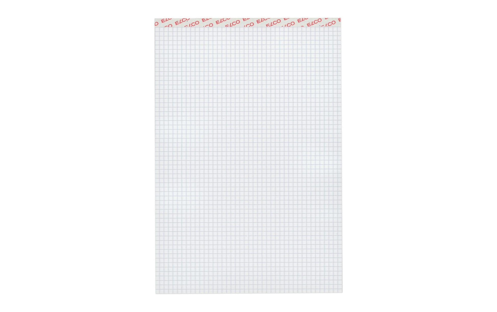 Elco Notizblock – A4 – kariert 5 mm – 100 Blatt – 70 g/m² – perforiert – weiss – 5 Stück