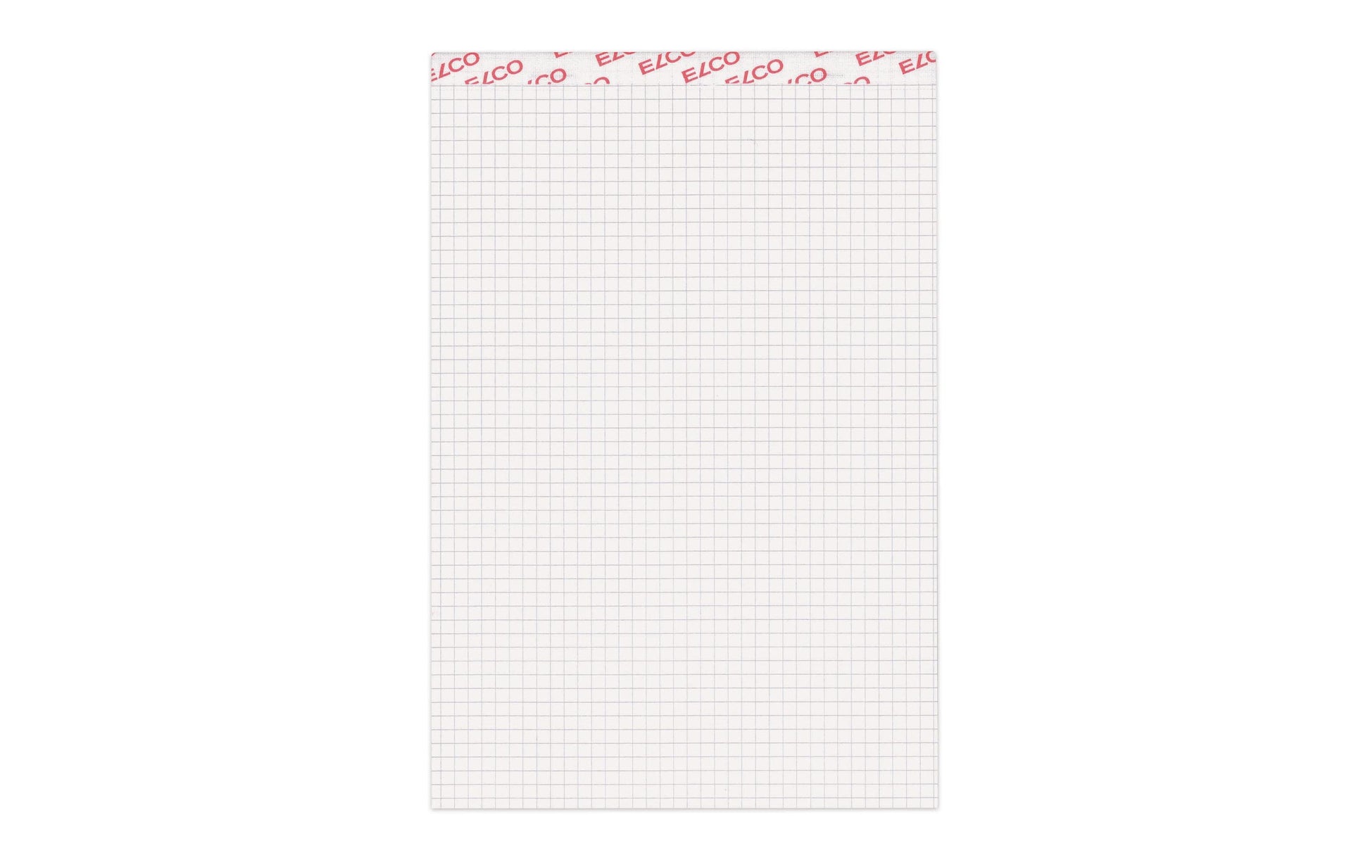 Elco Notizblock – A5 – 4 mm kariert – 100 Blatt – 80 g/m² – weiss – FSC