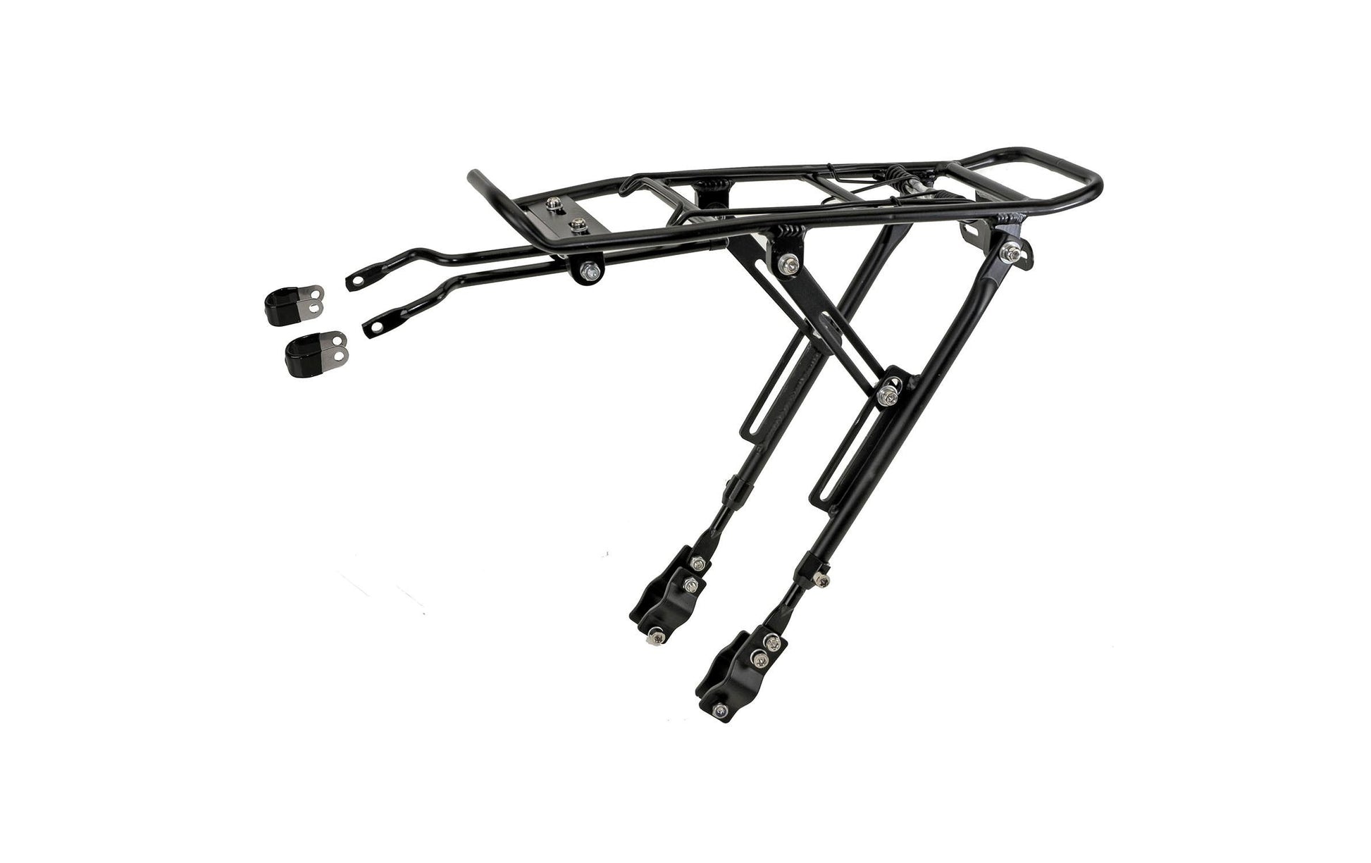 M-Wave Fahrradhalter – mit Reflektorhalter – für Raddurchmesser 20–29″, bis 25 kg – Schwarz, Aluminium