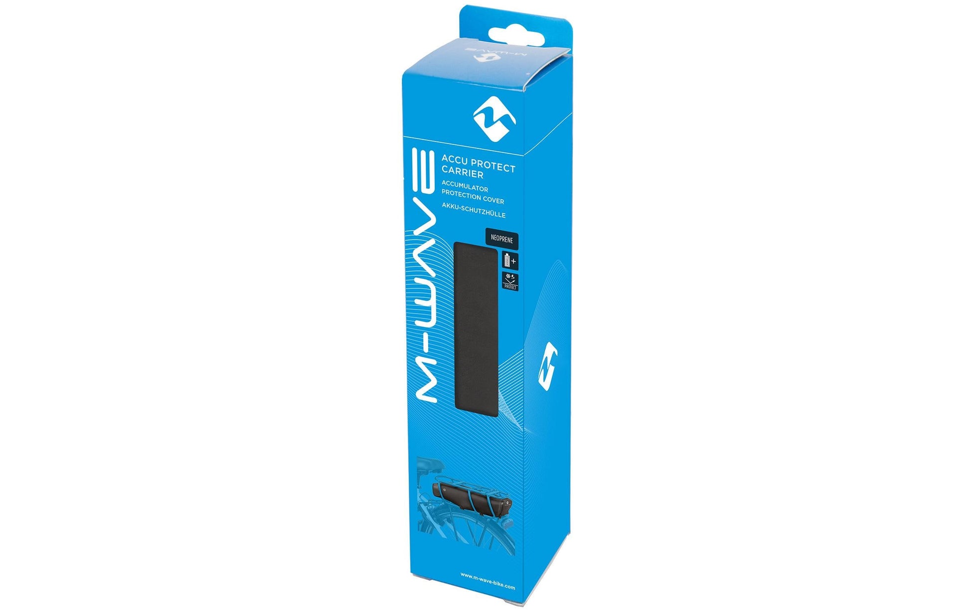 M-Wave Batterieabdeckung – für Velo – Neopren, schwarz