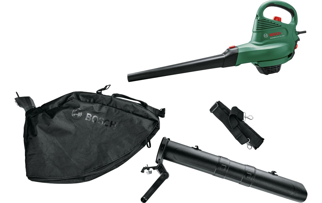 Bosch UniversalGardenTidy 2300 Laubbläser/Sauger – Luftstrom 576 m³/h – Fangsack 45 l – Netzbetrieb