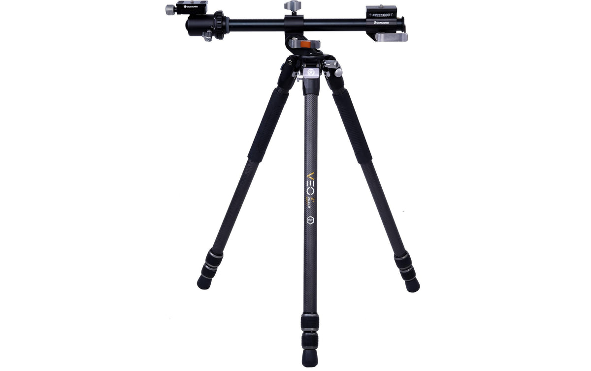 Vanguard VEO3+263CB Stativ – bis 146,5 cm, 15 kg, Kohlefaser, 3 Sektionen, 3/8" Gewinde